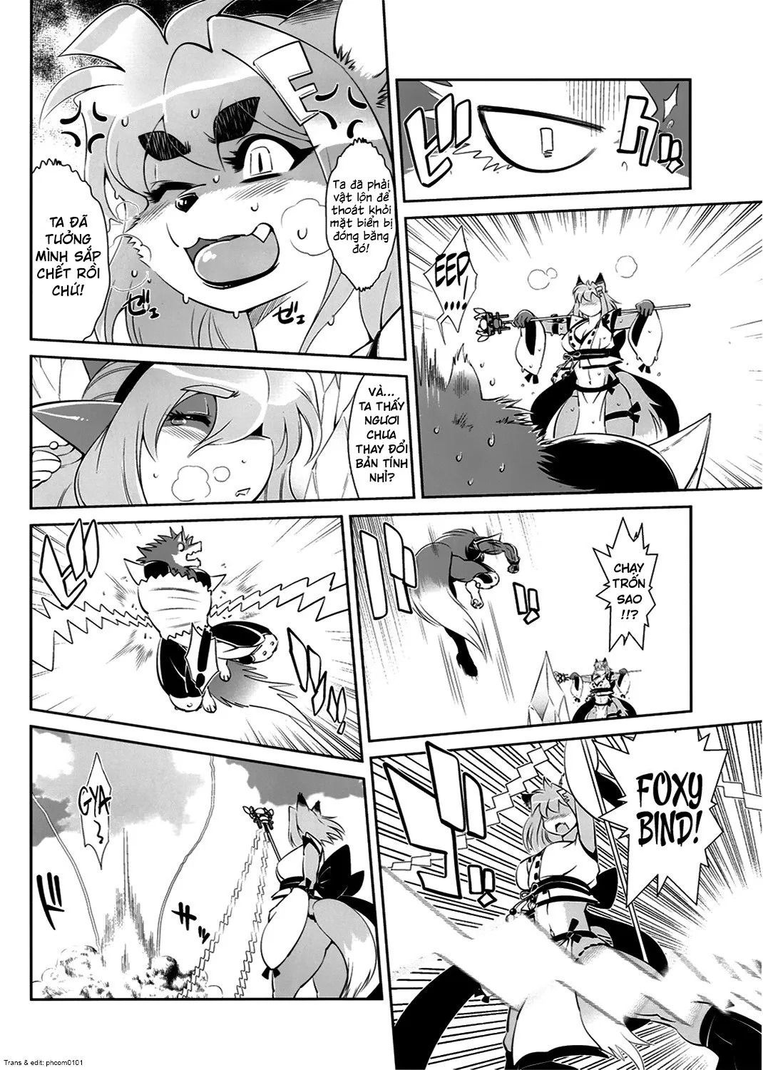 HentaiVN.net - Ảnh 24 - Mahou no Juujin Foxy Rena [Kemono of magic - Foxy Rena] - Tập 2 - Nữ thần biển cả