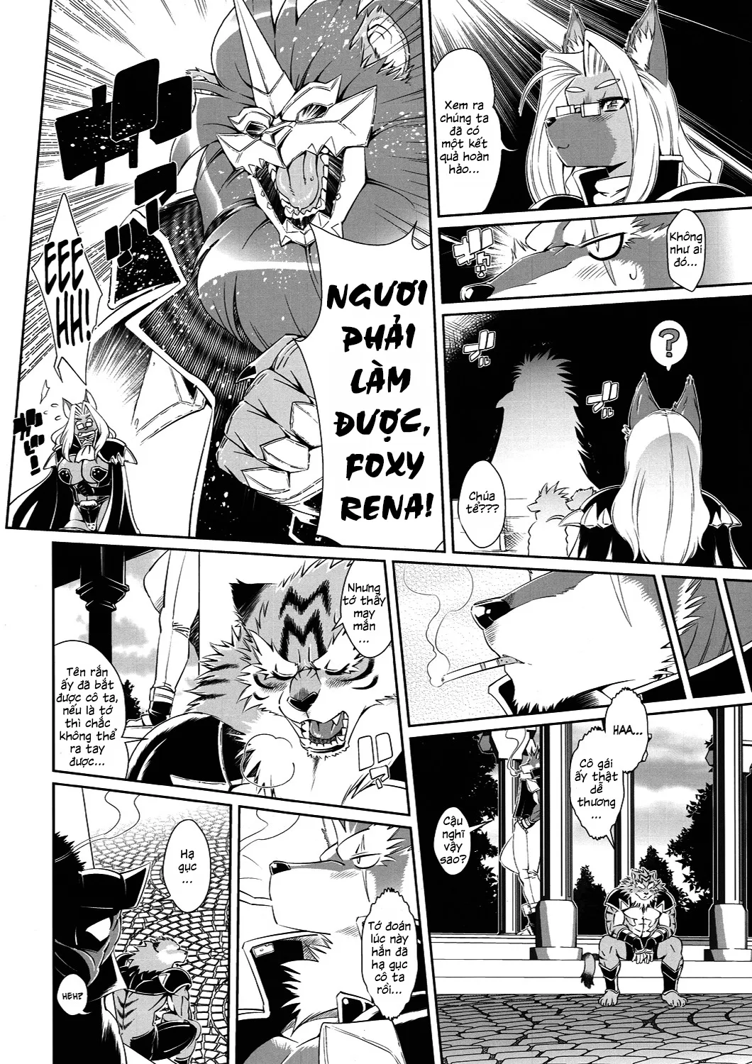 HentaiVN.net - Ảnh 12 - Mahou no Juujin Foxy Rena [Kemono of magic - Foxy Rena] - Tập 3 - Sự biến hóa bất ngờ