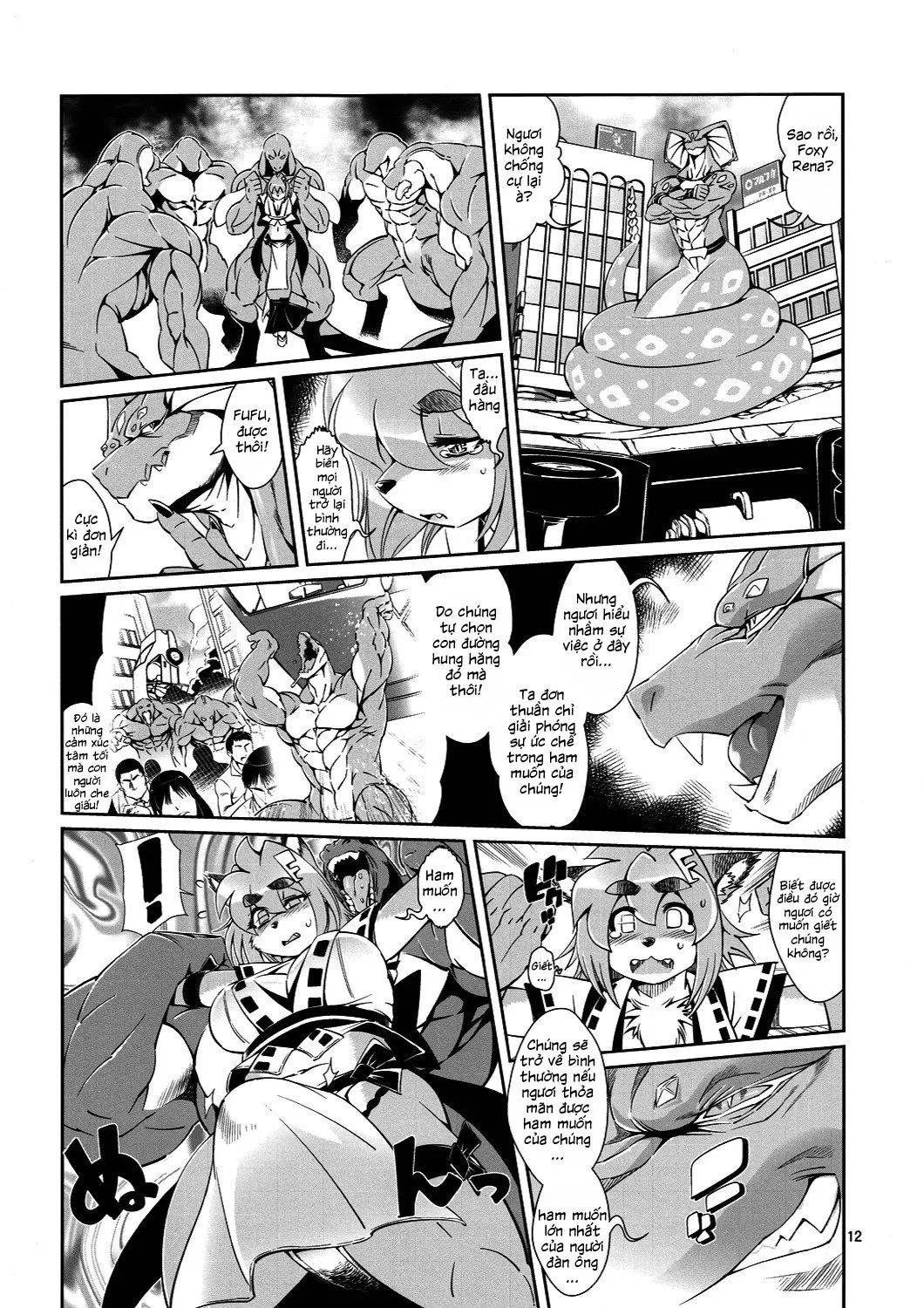 HentaiVN.net - Ảnh 14 - Mahou no Juujin Foxy Rena [Kemono of magic - Foxy Rena] - Tập 3 - Sự biến hóa bất ngờ