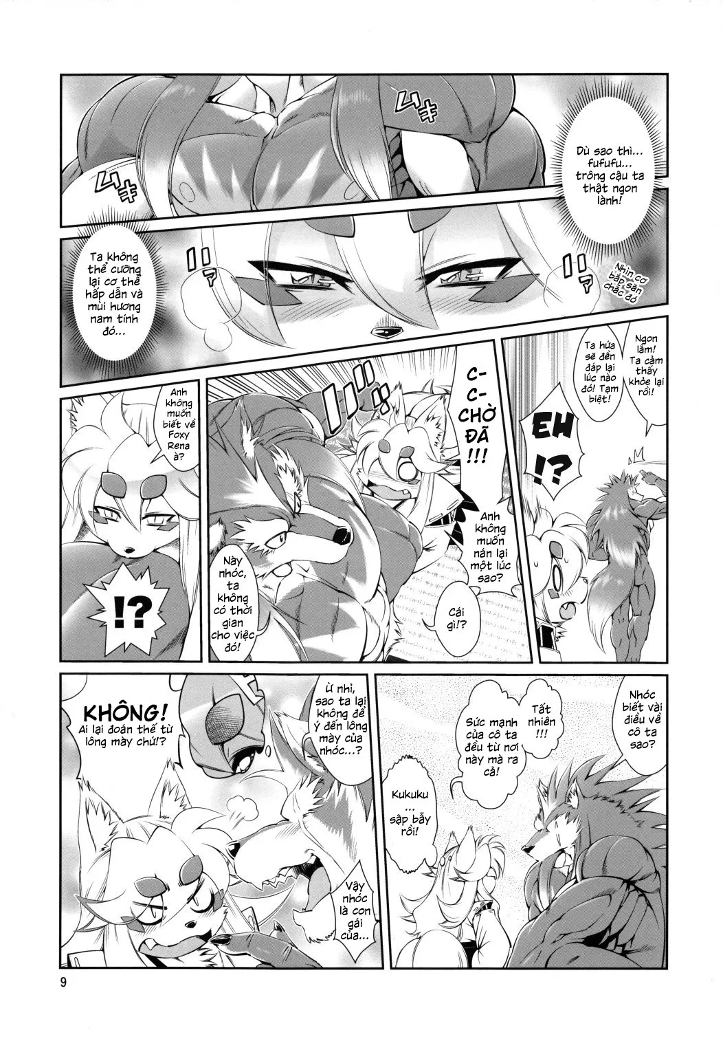 HentaiVN.net - Ảnh 11 - Mahou no Juujin Foxy Rena [Kemono of magic - Foxy Rena] - Tập 4 - Bí mật từ Otama
