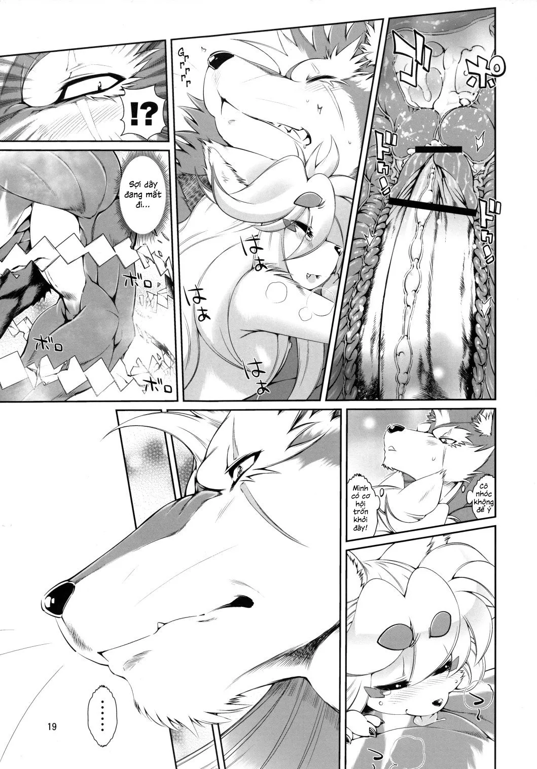 HentaiVN.net - Ảnh 21 - Mahou no Juujin Foxy Rena [Kemono of magic - Foxy Rena] - Tập 4 - Bí mật từ Otama