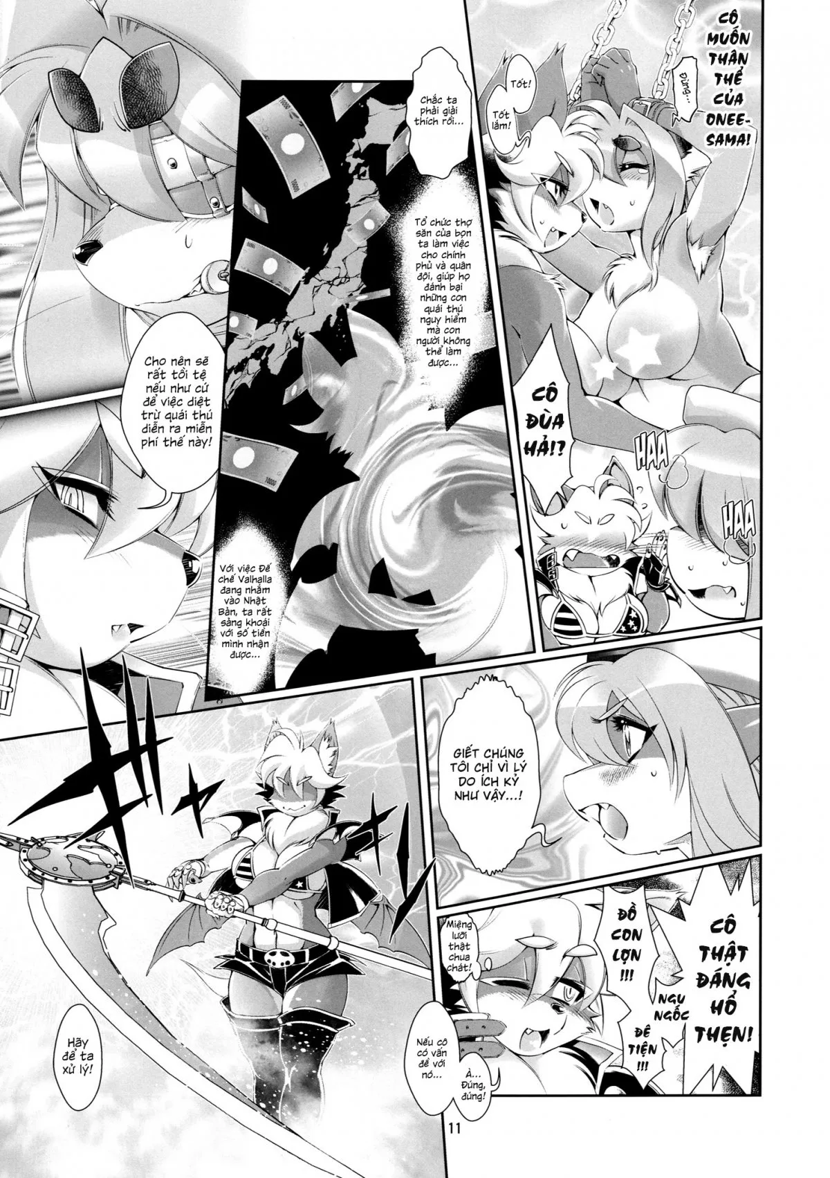 HentaiVN.net - Ảnh 13 - Mahou no Juujin Foxy Rena [Kemono of magic - Foxy Rena] - Tập 5 - Bạn hay thù?