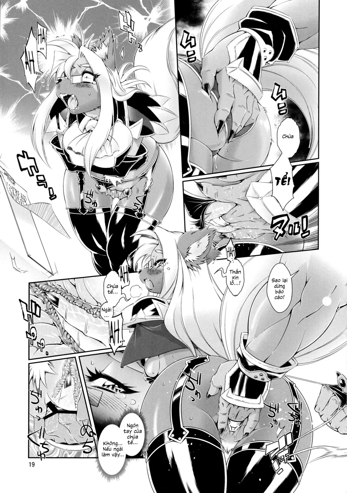 HentaiVN.net - Ảnh 21 - Mahou no Juujin Foxy Rena [Kemono of magic - Foxy Rena] - Tập 5 - Bạn hay thù?