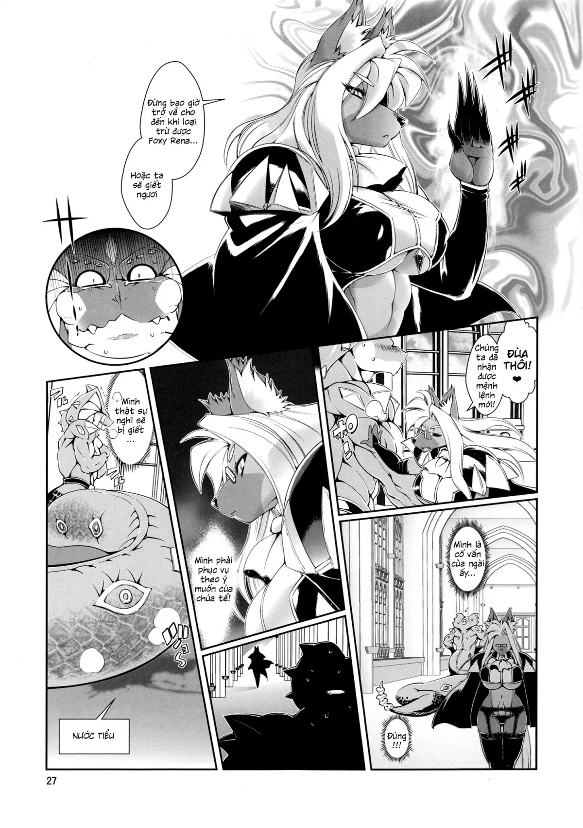 HentaiVN.net - Ảnh 28 - Mahou no Juujin Foxy Rena [Kemono of magic - Foxy Rena] - Tập 5 - Bạn hay thù?
