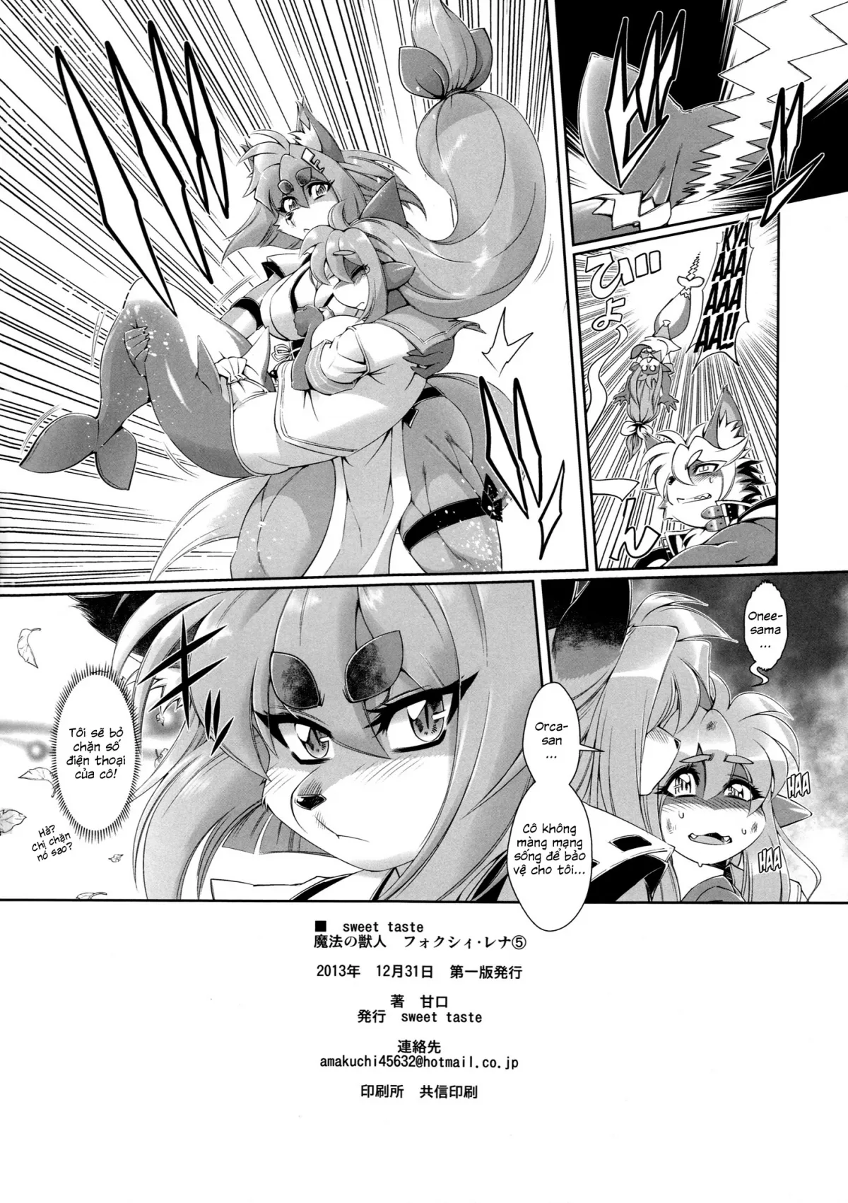 HentaiVN.net - Ảnh 29 - Mahou no Juujin Foxy Rena [Kemono of magic - Foxy Rena] - Tập 5 - Bạn hay thù?