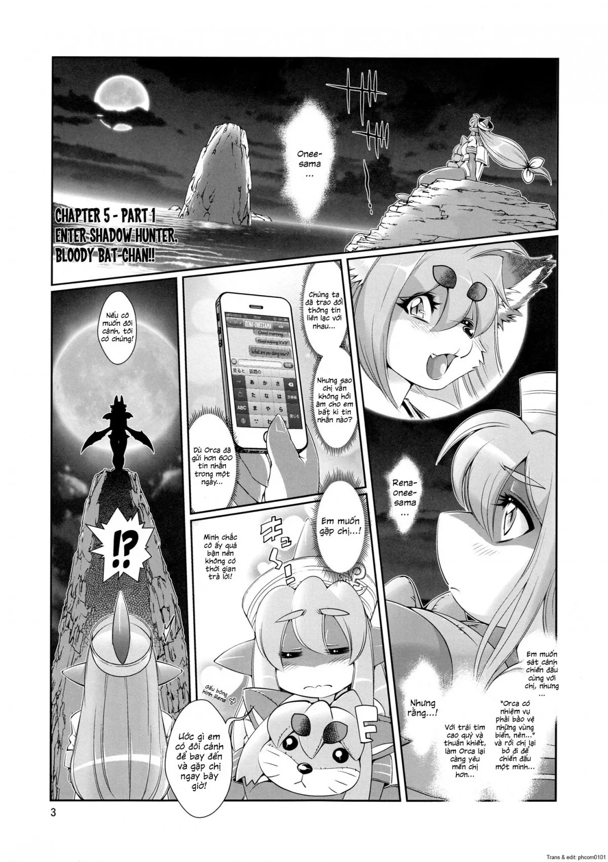 HentaiVN.net - Ảnh 5 - Mahou no Juujin Foxy Rena [Kemono of magic - Foxy Rena] - Tập 5 - Bạn hay thù?