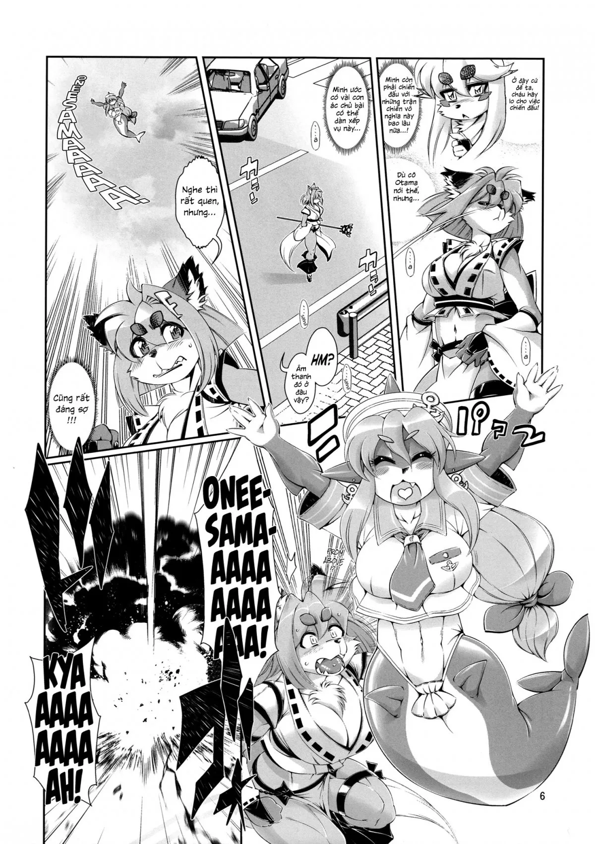 HentaiVN.net - Ảnh 8 - Mahou no Juujin Foxy Rena [Kemono of magic - Foxy Rena] - Tập 5 - Bạn hay thù?