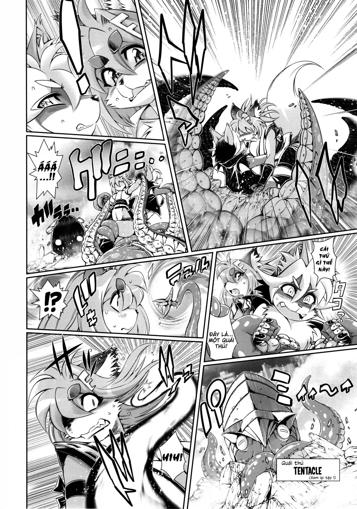 HentaiVN.net - Ảnh 10 - Mahou no Juujin Foxy Rena [Kemono of magic - Foxy Rena] - Tập 6 - Cuộc chiến gián đoạn