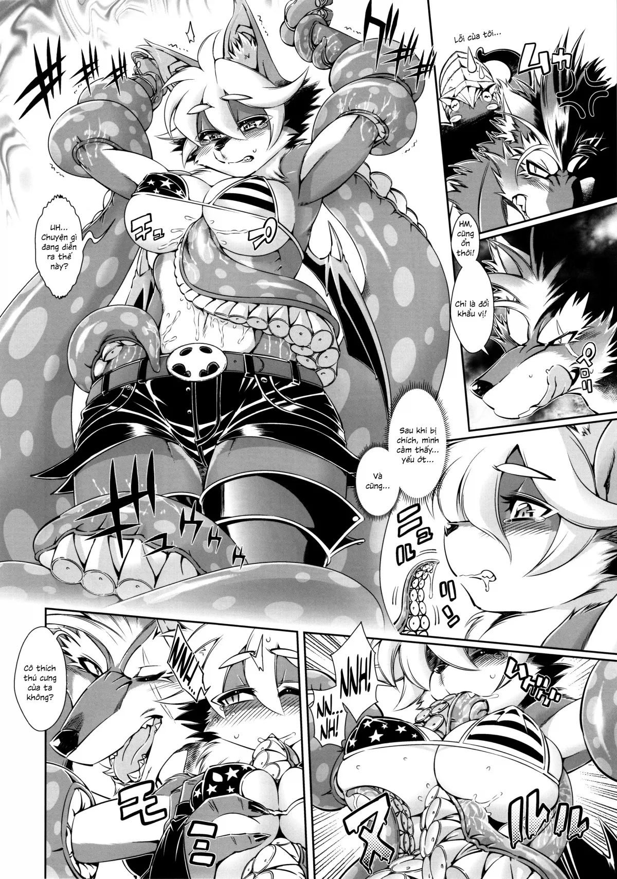 HentaiVN.net - Ảnh 12 - Mahou no Juujin Foxy Rena [Kemono of magic - Foxy Rena] - Tập 6 - Cuộc chiến gián đoạn