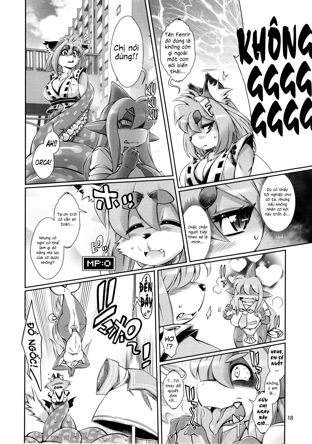 HentaiVN.net - Ảnh 16 - Mahou no Juujin Foxy Rena [Kemono of magic - Foxy Rena] - Tập 6 - Cuộc chiến gián đoạn