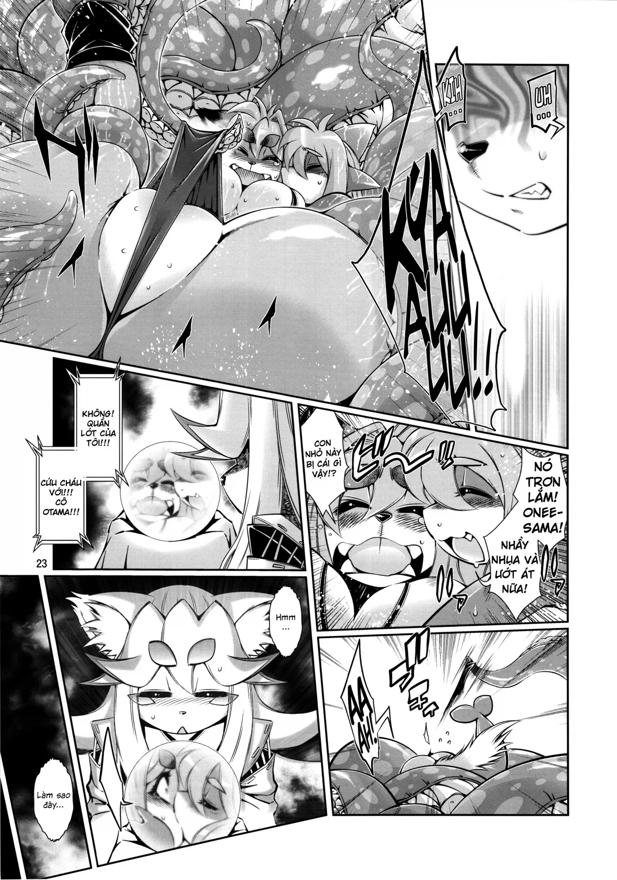 HentaiVN.net - Ảnh 21 - Mahou no Juujin Foxy Rena [Kemono of magic - Foxy Rena] - Tập 6 - Cuộc chiến gián đoạn