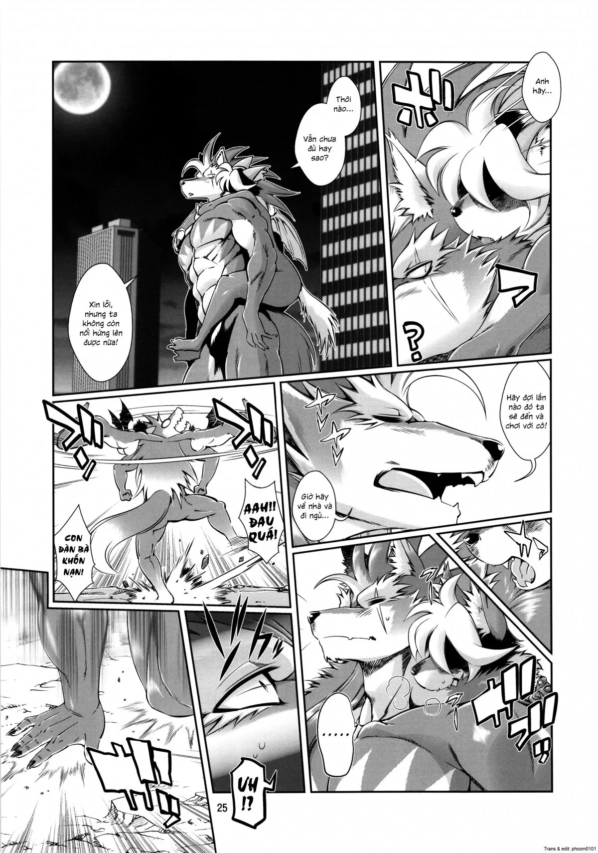 HentaiVN.net - Ảnh 23 - Mahou no Juujin Foxy Rena [Kemono of magic - Foxy Rena] - Tập 6 - Cuộc chiến gián đoạn