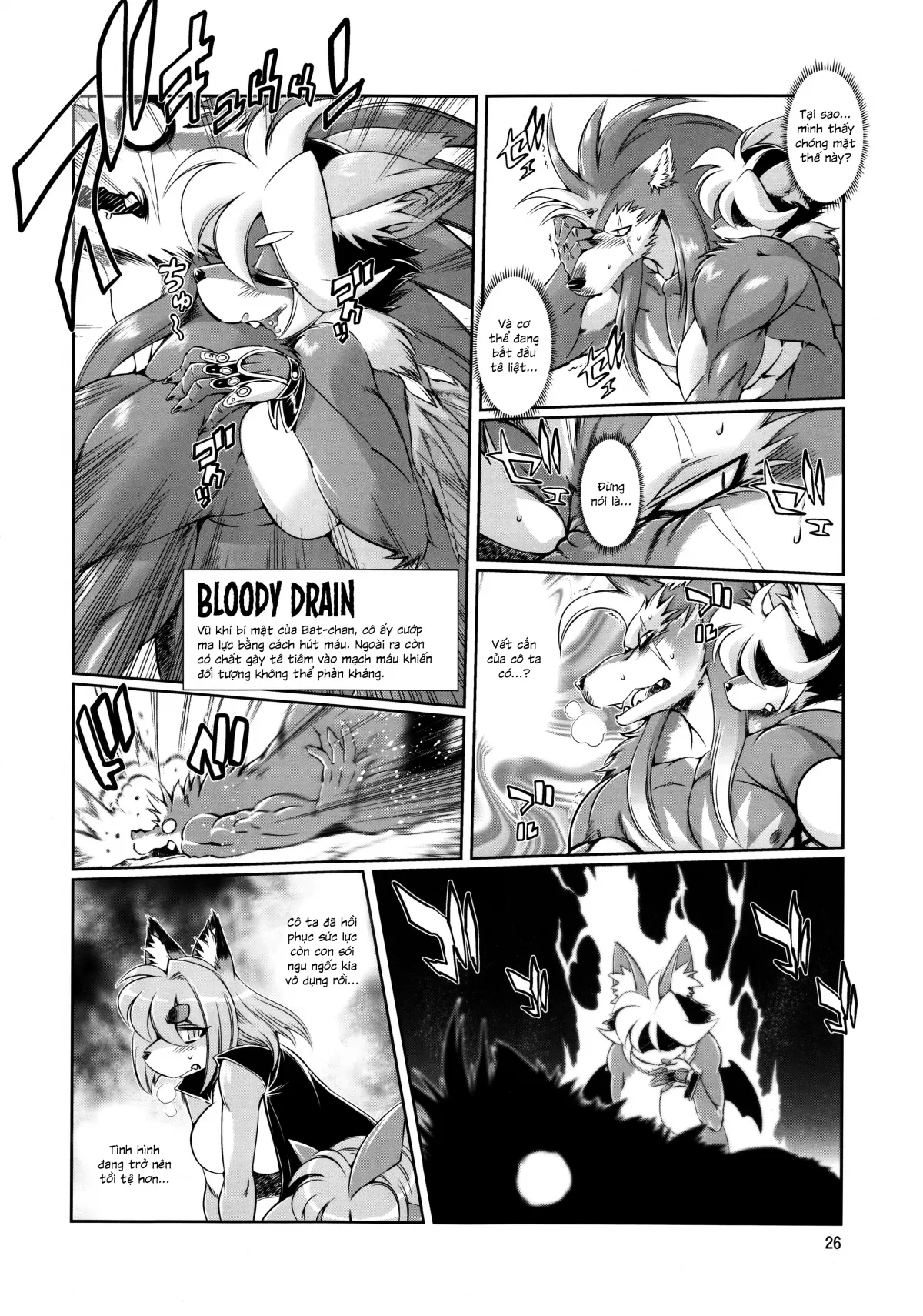 HentaiVN.net - Ảnh 24 - Mahou no Juujin Foxy Rena [Kemono of magic - Foxy Rena] - Tập 6 - Cuộc chiến gián đoạn