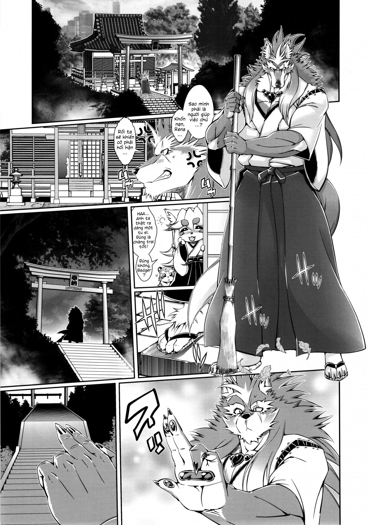 HentaiVN.net - Ảnh 6 - Mahou no Juujin Foxy Rena [Kemono of magic - Foxy Rena] - Tập 6 - Cuộc chiến gián đoạn