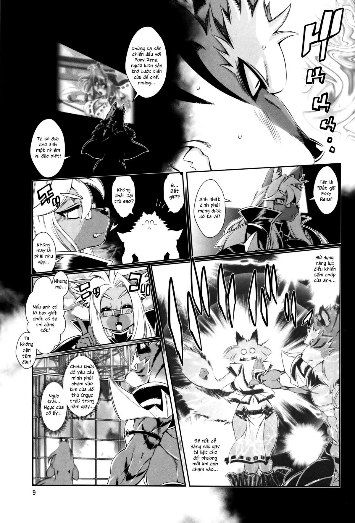 HentaiVN.net - Ảnh 9 - Mahou no Juujin Foxy Rena [Kemono of magic - Foxy Rena] - Tập 7 - Kẻ thù mới xuất hiện!