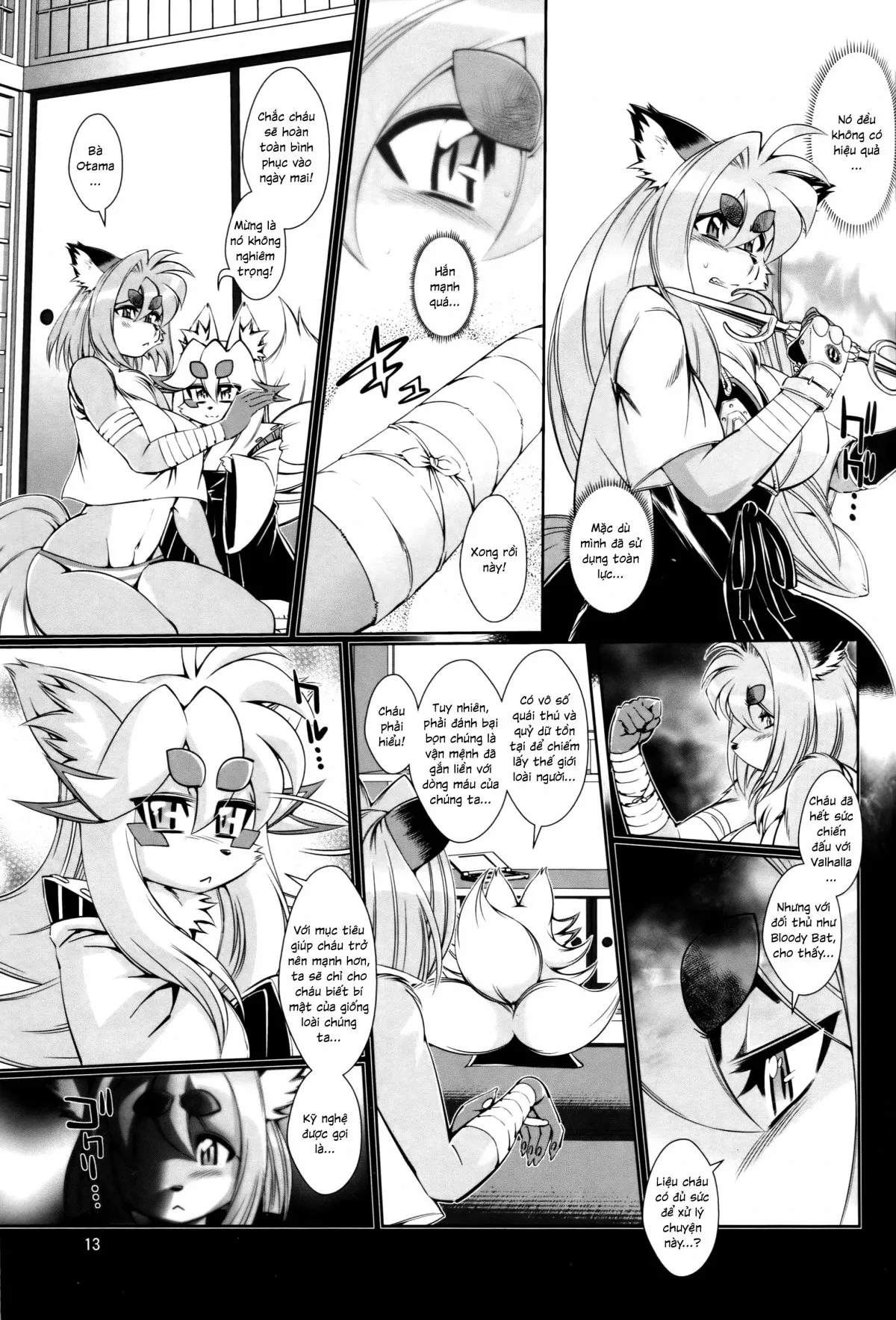 HentaiVN.net - Ảnh 12 - Mahou no Juujin Foxy Rena [Kemono of magic - Foxy Rena] - Tập 7 - Kẻ thù mới xuất hiện!