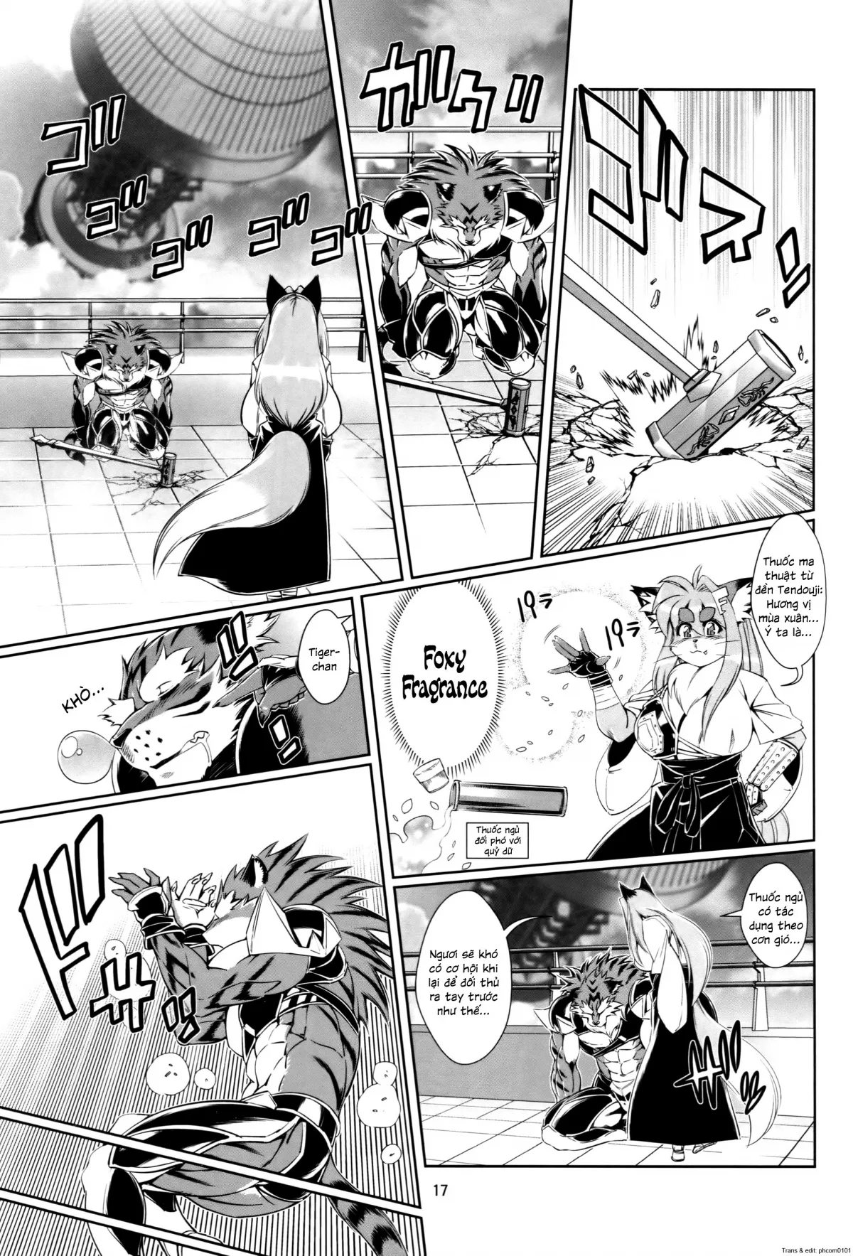HentaiVN.net - Ảnh 16 - Mahou no Juujin Foxy Rena [Kemono of magic - Foxy Rena] - Tập 7 - Kẻ thù mới xuất hiện!
