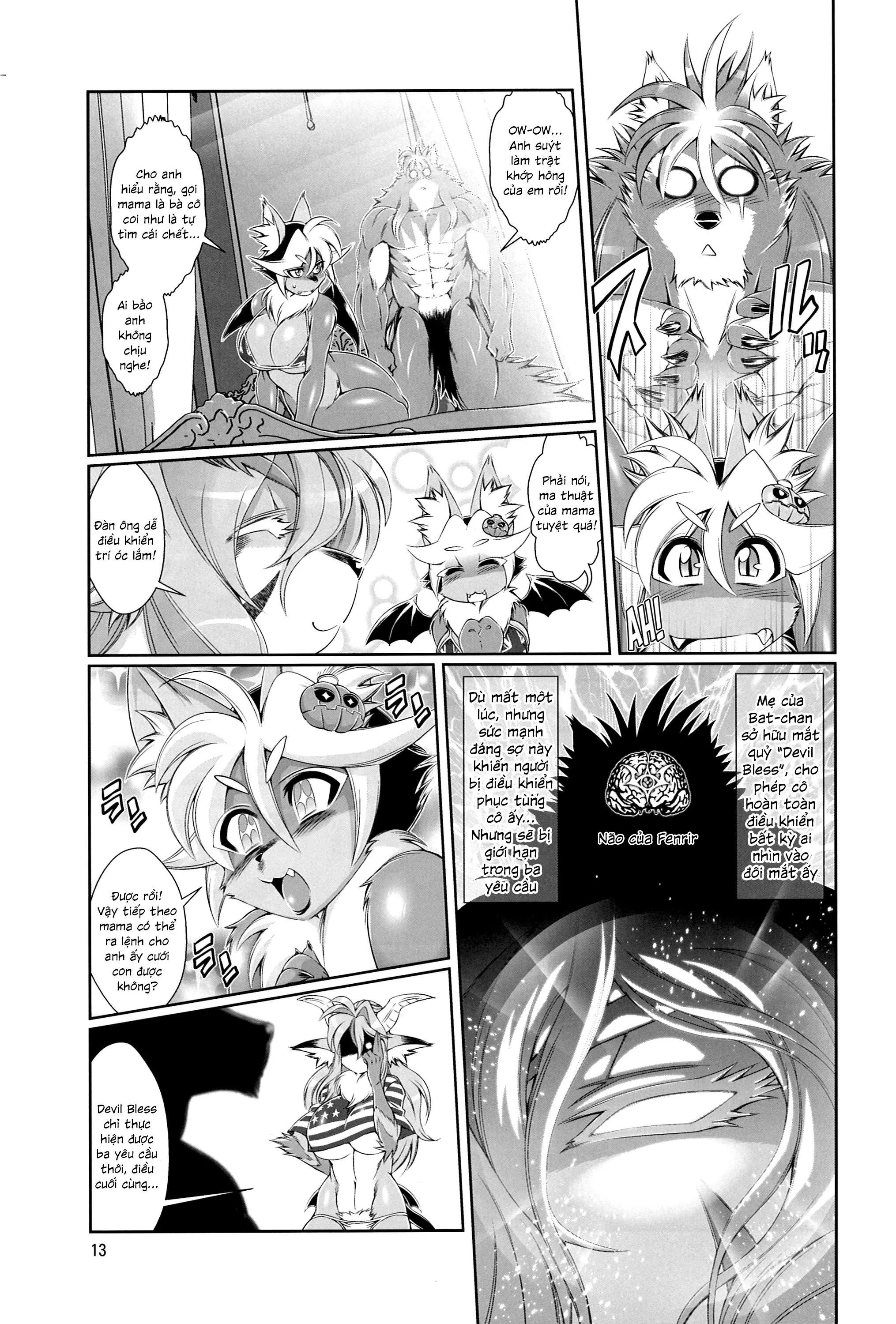HentaiVN.net - Ảnh 15 - Mahou no Juujin Foxy Rena [Kemono of magic - Foxy Rena] - Tập 8 - Mẹ của con!?!?!?