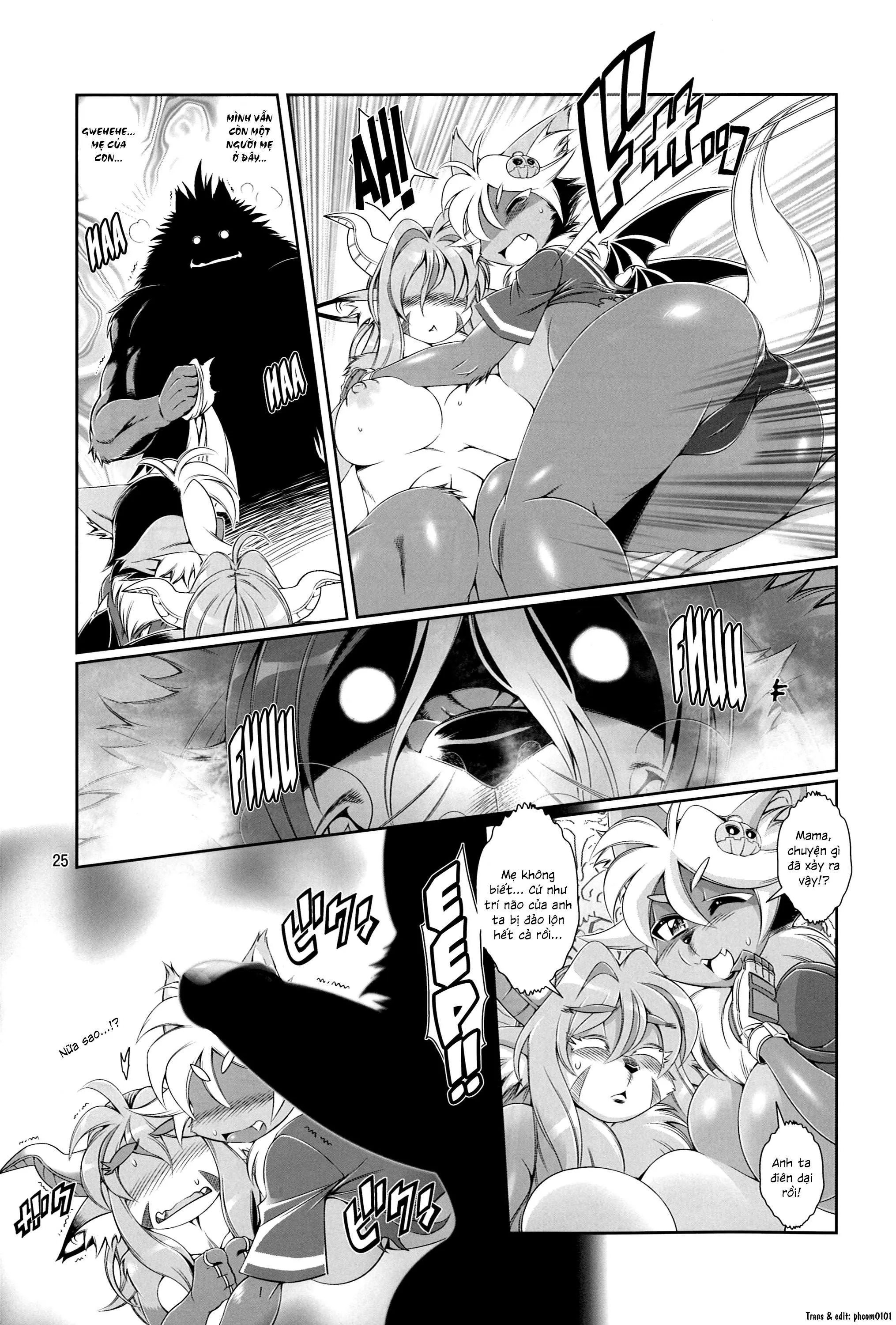 HentaiVN.net - Ảnh 27 - Mahou no Juujin Foxy Rena [Kemono of magic - Foxy Rena] - Tập 8 - Mẹ của con!?!?!?