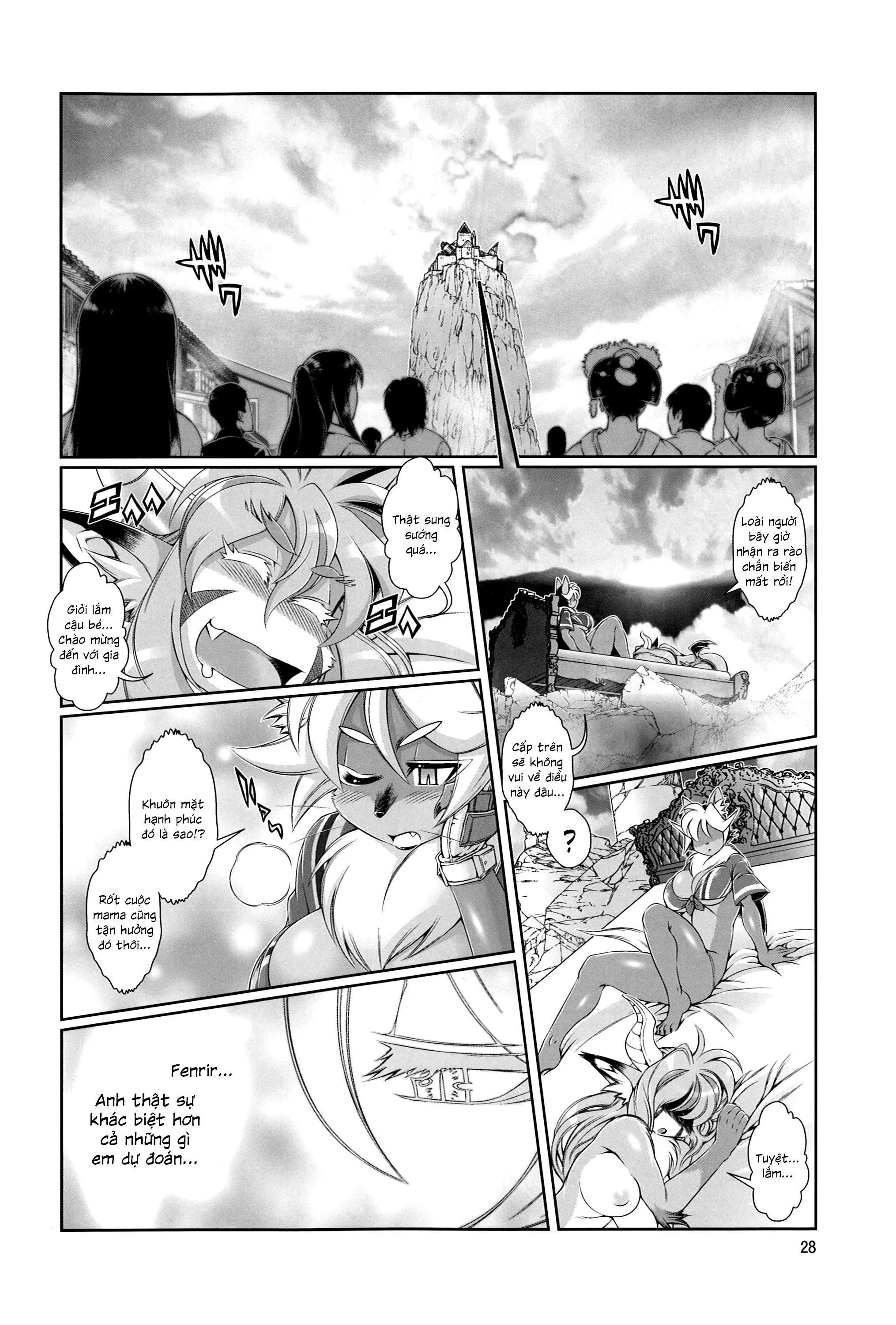 HentaiVN.net - Ảnh 30 - Mahou no Juujin Foxy Rena [Kemono of magic - Foxy Rena] - Tập 8 - Mẹ của con!?!?!?