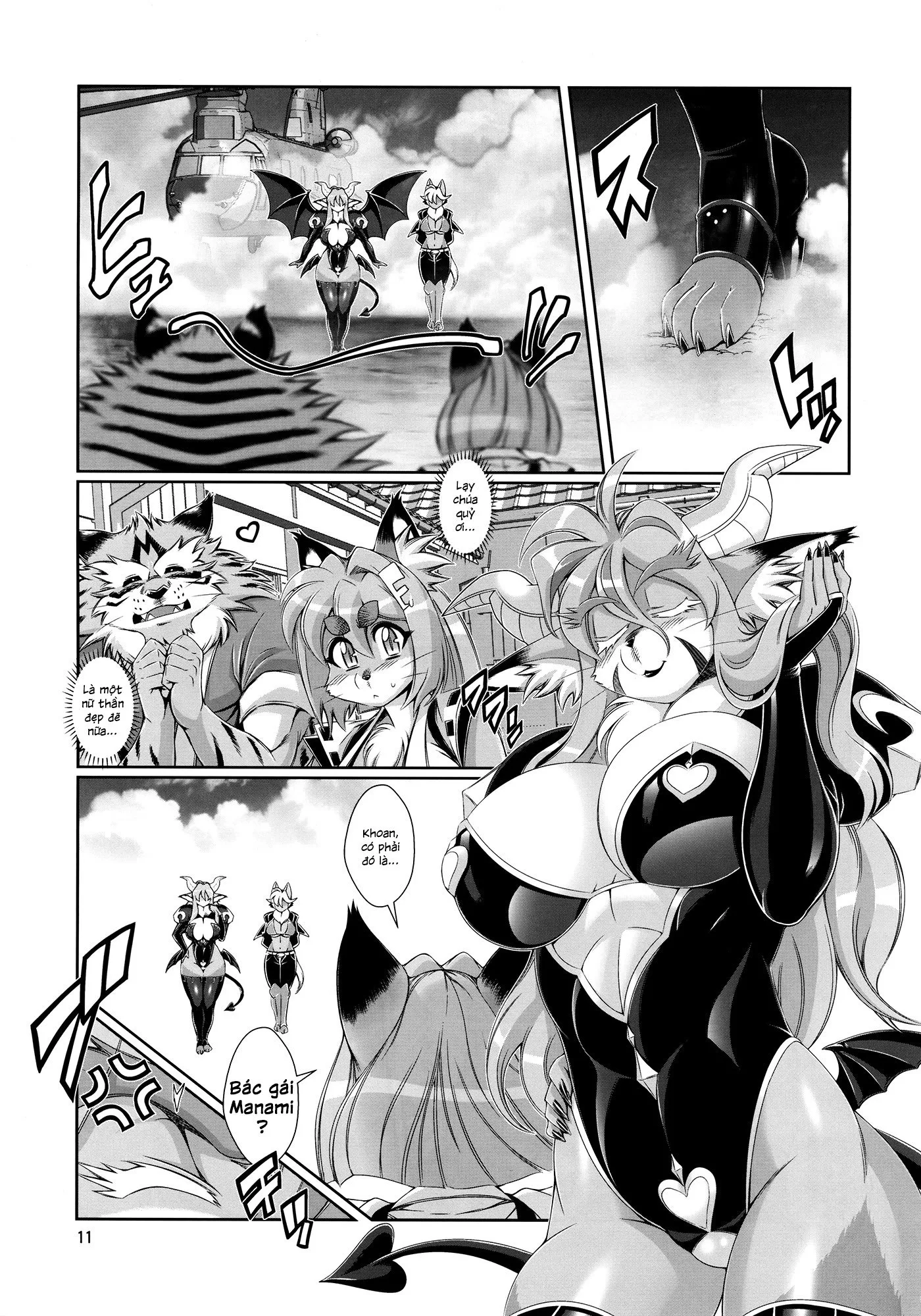 HentaiVN.net - Ảnh 13 - Mahou no Juujin Foxy Rena [Kemono of magic - Foxy Rena] - Tập 9 - Đoàn tụ gia đình