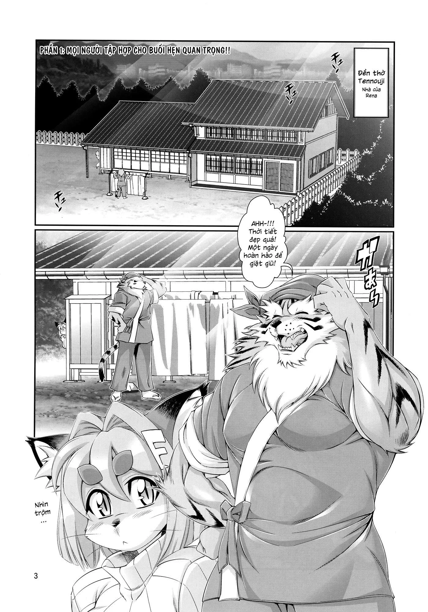 HentaiVN.net - Ảnh 5 - Mahou no Juujin Foxy Rena [Kemono of magic - Foxy Rena] - Tập 9 - Đoàn tụ gia đình