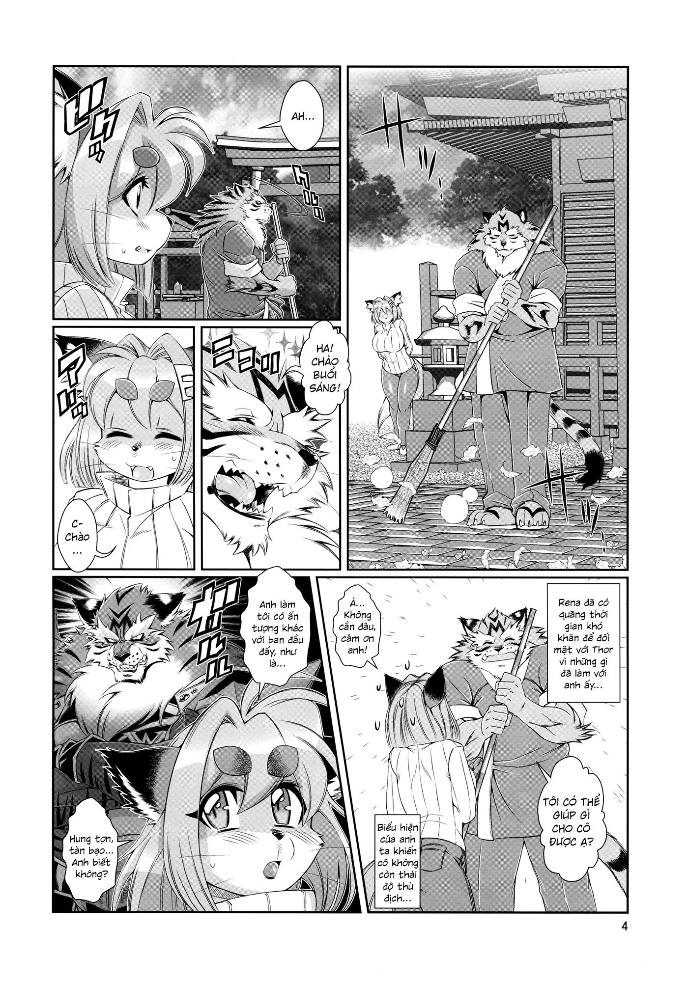 HentaiVN.net - Ảnh 6 - Mahou no Juujin Foxy Rena [Kemono of magic - Foxy Rena] - Tập 9 - Đoàn tụ gia đình