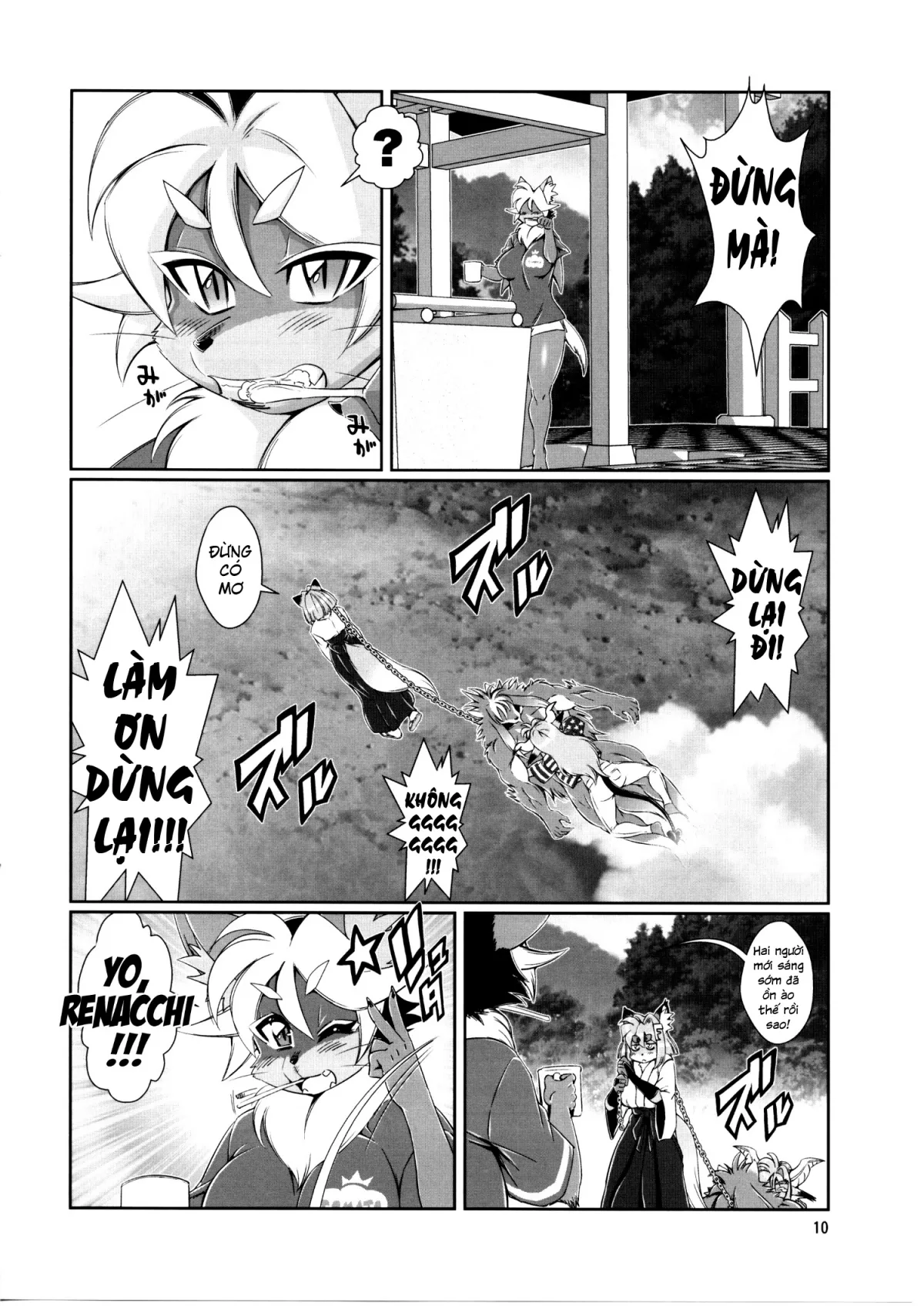 HentaiVN.net - Ảnh 13 - Mahou no Juujin Foxy Rena [Kemono of magic - Foxy Rena] - Tập 9.5 - Hi vọng mới cho trận chiến