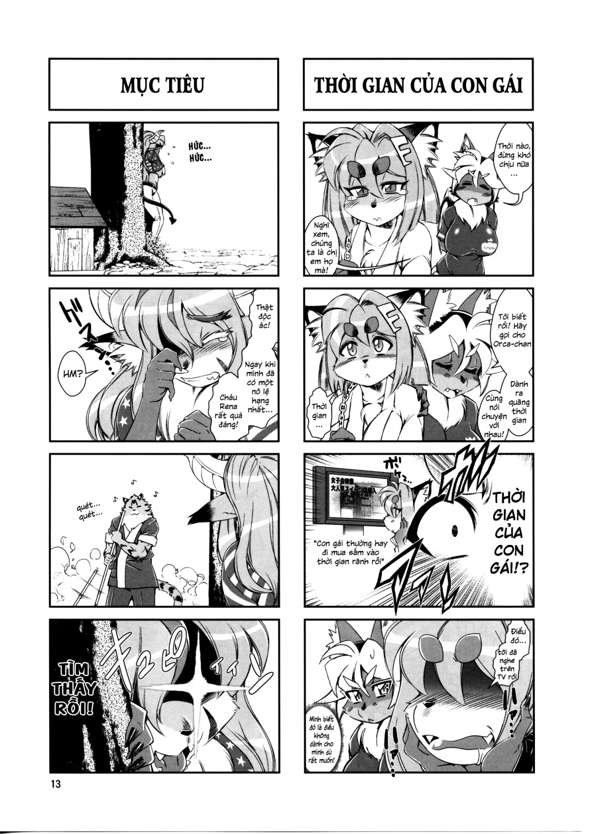 HentaiVN.net - Ảnh 16 - Mahou no Juujin Foxy Rena [Kemono of magic - Foxy Rena] - Tập 9.5 - Hi vọng mới cho trận chiến
