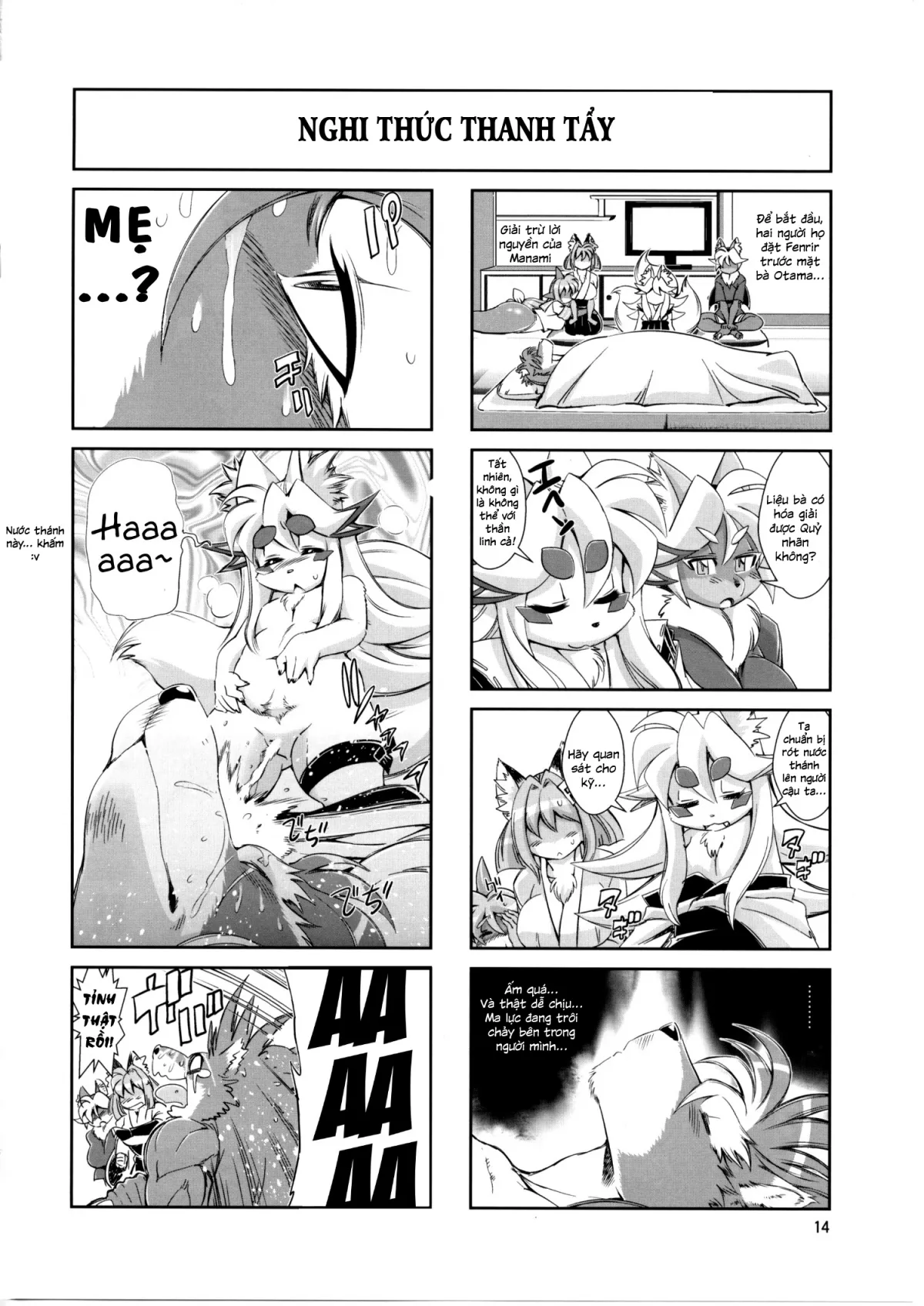 HentaiVN.net - Ảnh 17 - Mahou no Juujin Foxy Rena [Kemono of magic - Foxy Rena] - Tập 9.5 - Hi vọng mới cho trận chiến