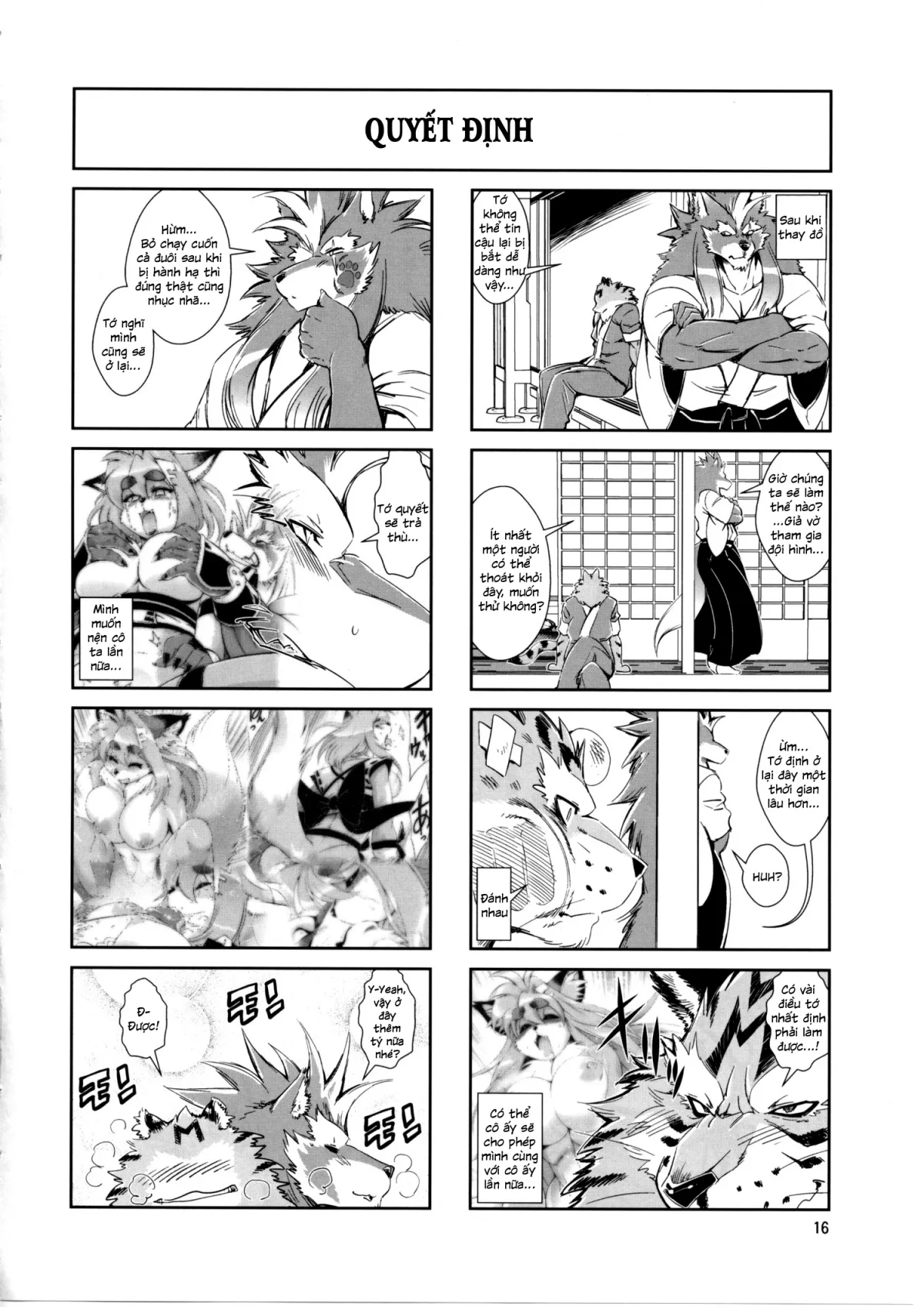 HentaiVN.net - Ảnh 19 - Mahou no Juujin Foxy Rena [Kemono of magic - Foxy Rena] - Tập 9.5 - Hi vọng mới cho trận chiến