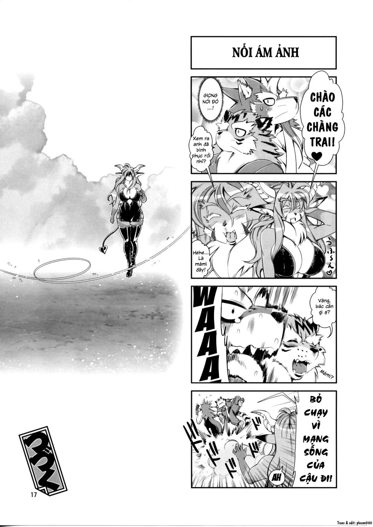 HentaiVN.net - Ảnh 20 - Mahou no Juujin Foxy Rena [Kemono of magic - Foxy Rena] - Tập 9.5 - Hi vọng mới cho trận chiến