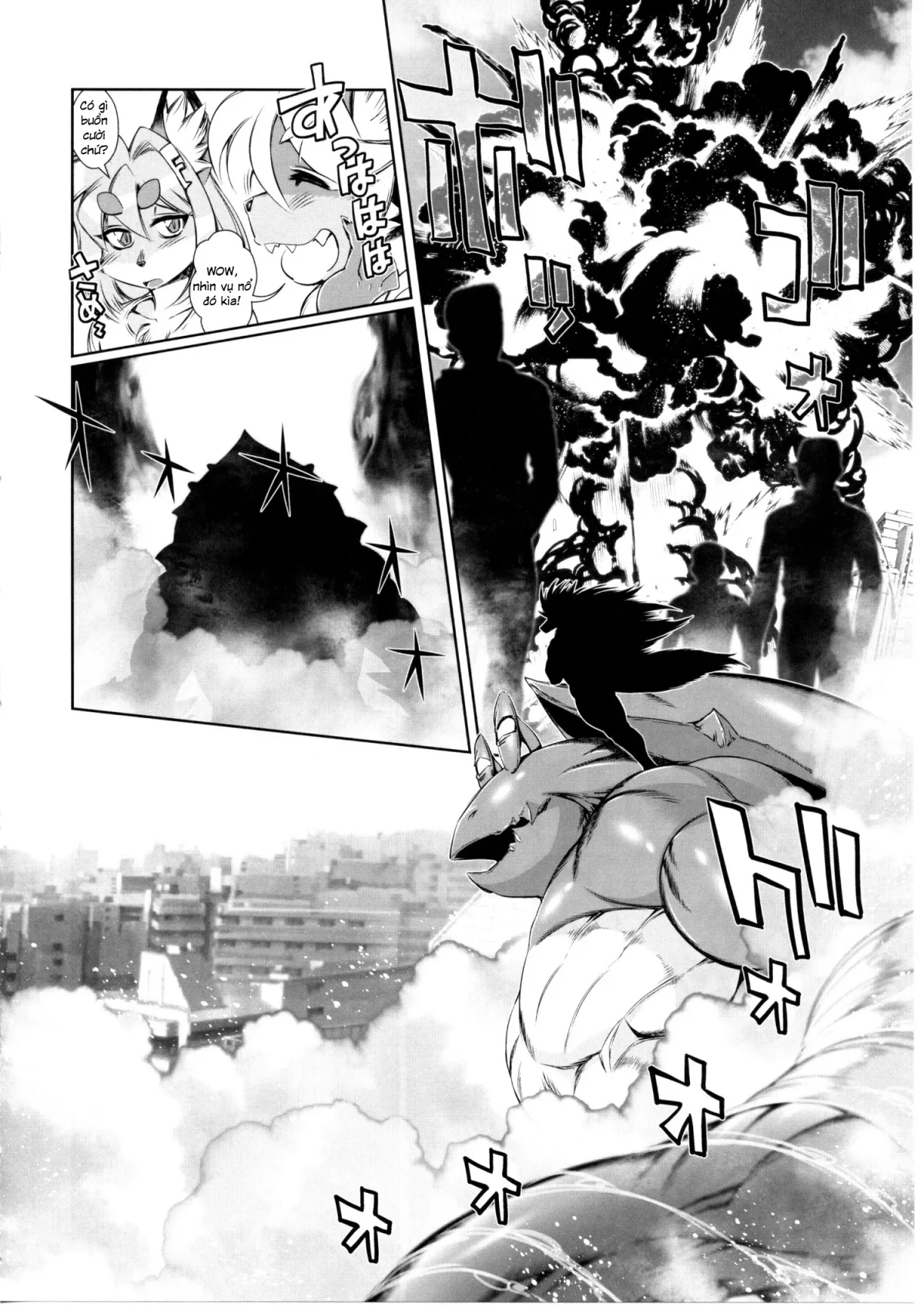 HentaiVN.net - Ảnh 35 - Mahou no Juujin Foxy Rena [Kemono of magic - Foxy Rena] - Tập 9.5 - Hi vọng mới cho trận chiến