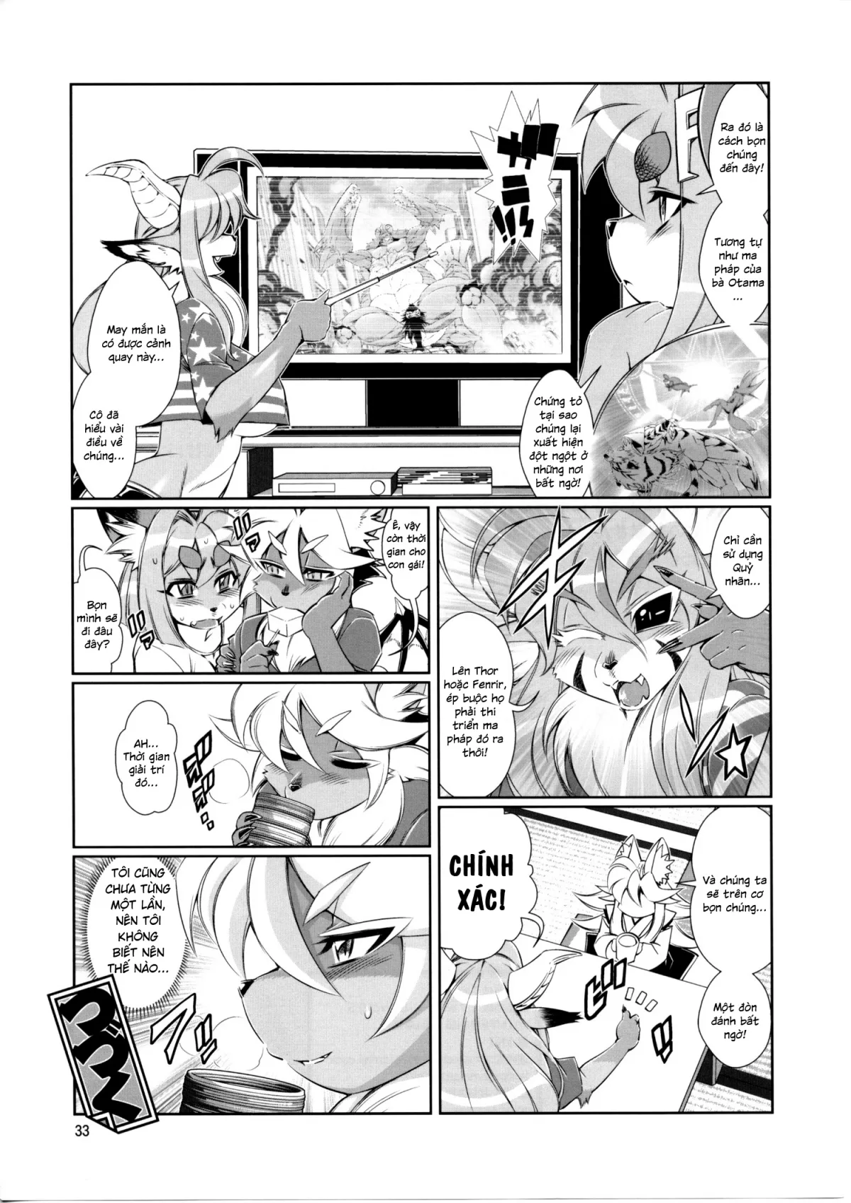 HentaiVN.net - Ảnh 36 - Mahou no Juujin Foxy Rena [Kemono of magic - Foxy Rena] - Tập 9.5 - Hi vọng mới cho trận chiến