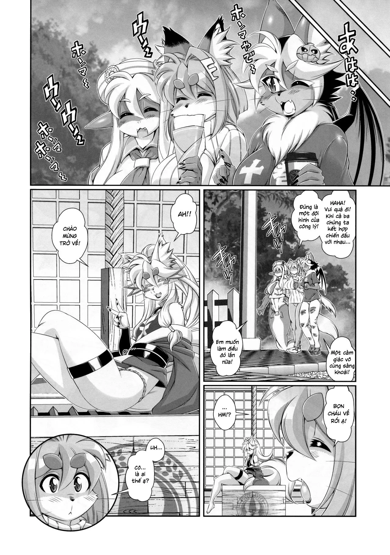 HentaiVN.net - Ảnh 29 - Mahou no Juujin Foxy Rena [Kemono of magic - Foxy Rena] - Tập 10 - Tình cảm của Otama