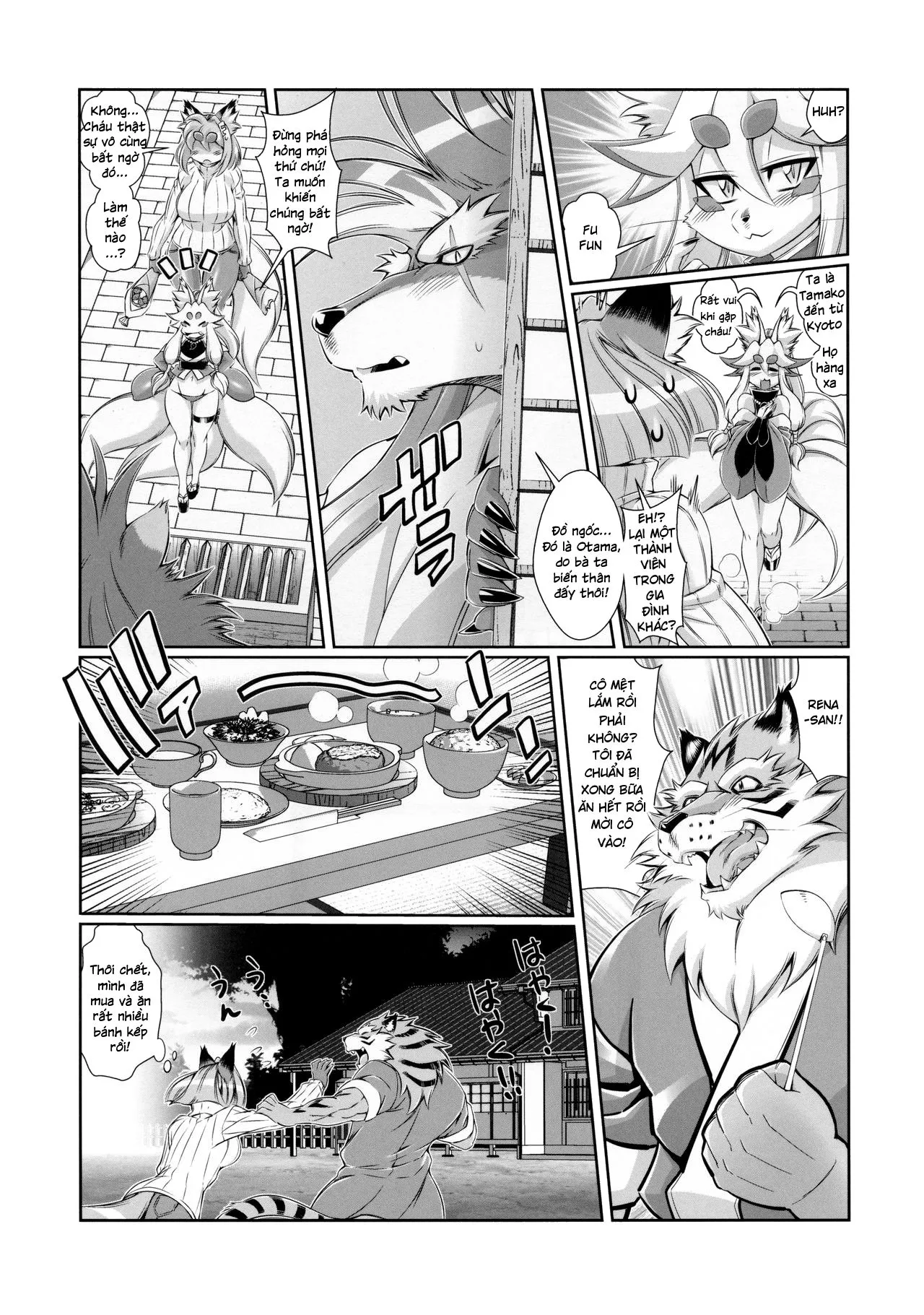 HentaiVN.net - Ảnh 30 - Mahou no Juujin Foxy Rena [Kemono of magic - Foxy Rena] - Tập 10 - Tình cảm của Otama
