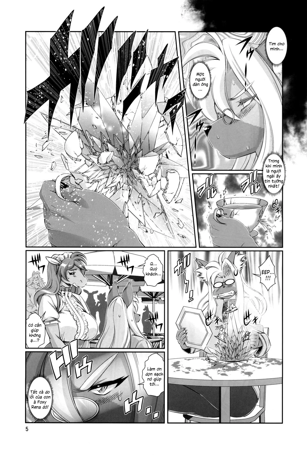 HentaiVN.net - Ảnh 8 - Mahou no Juujin Foxy Rena [Kemono of magic - Foxy Rena] - Tập 11 - Đi tìm nữ vương