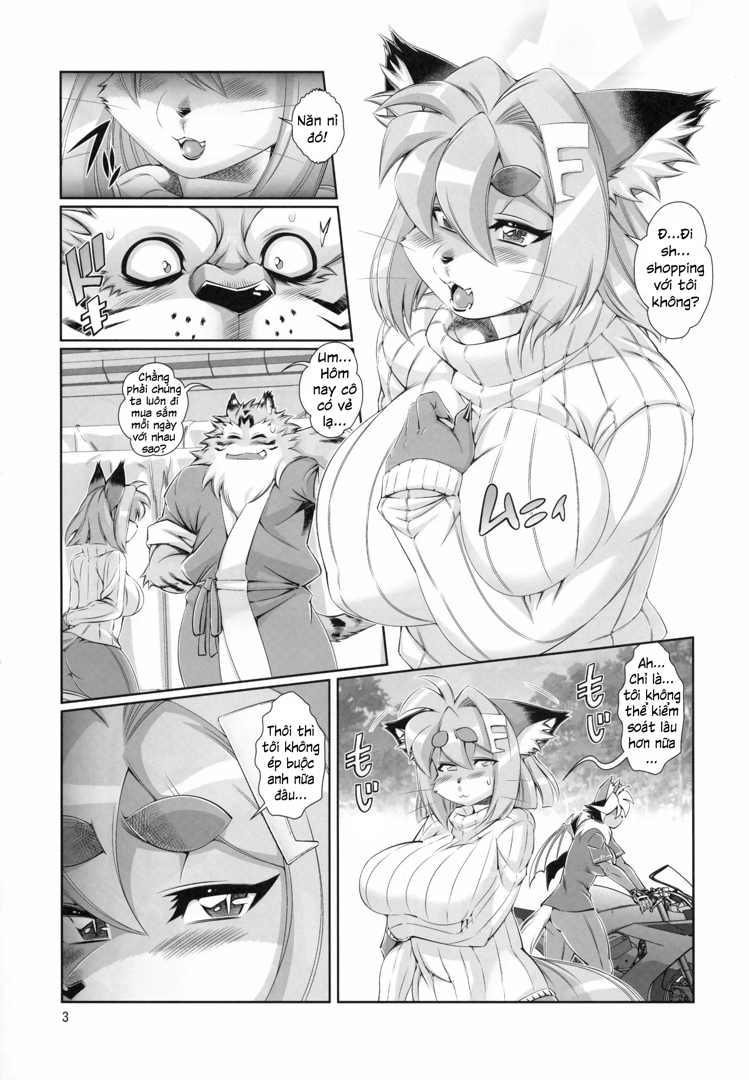 HentaiVN.net - Ảnh 6 - Mahou no Juujin Foxy Rena [Kemono of magic - Foxy Rena] - Tập 12 - Cùng chơi trò đóng vai!