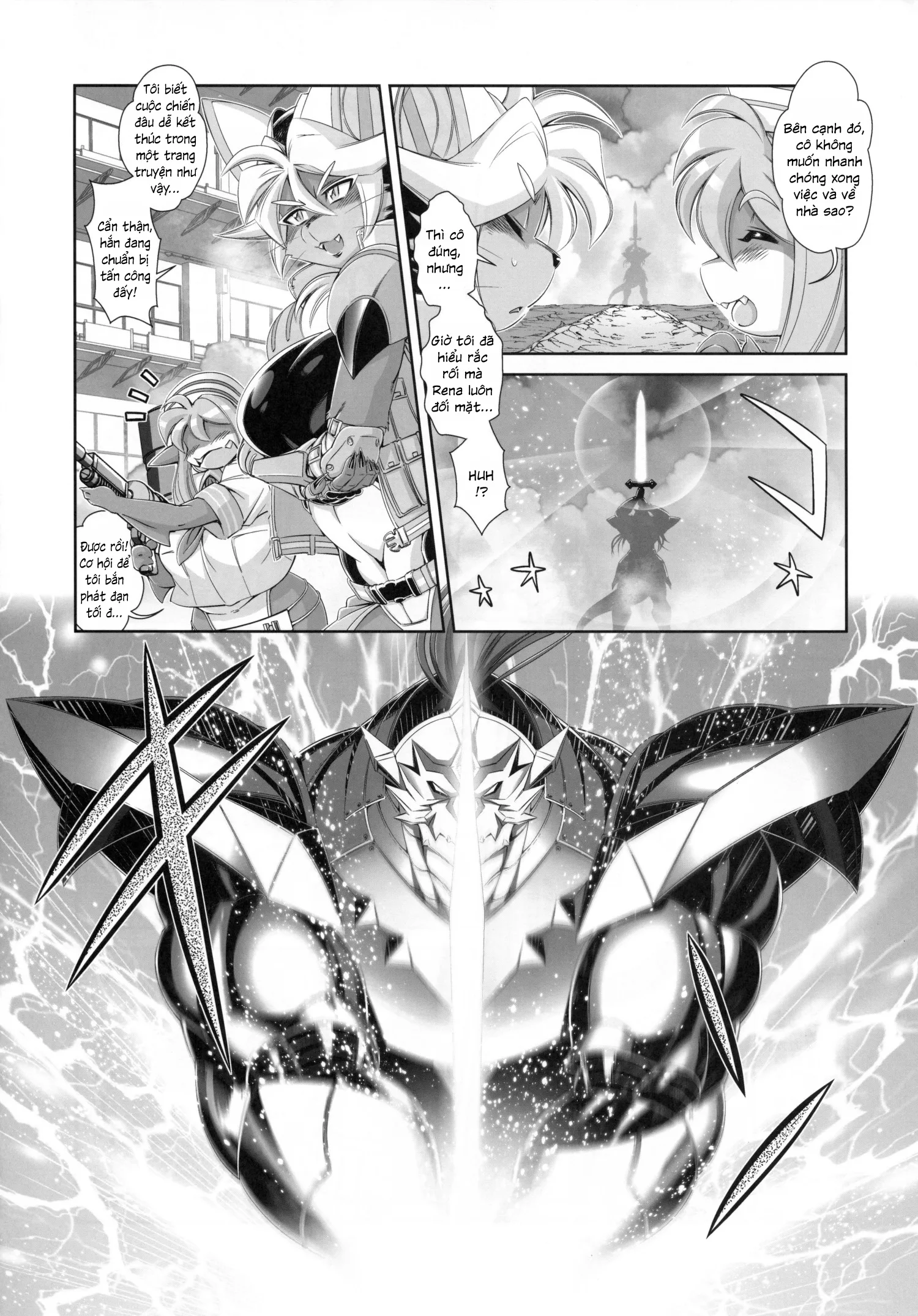 HentaiVN.net - Ảnh 8 - Mahou no Juujin Foxy Rena [Kemono of magic - Foxy Rena] - Tập 13 - Gương mặt nhà vua