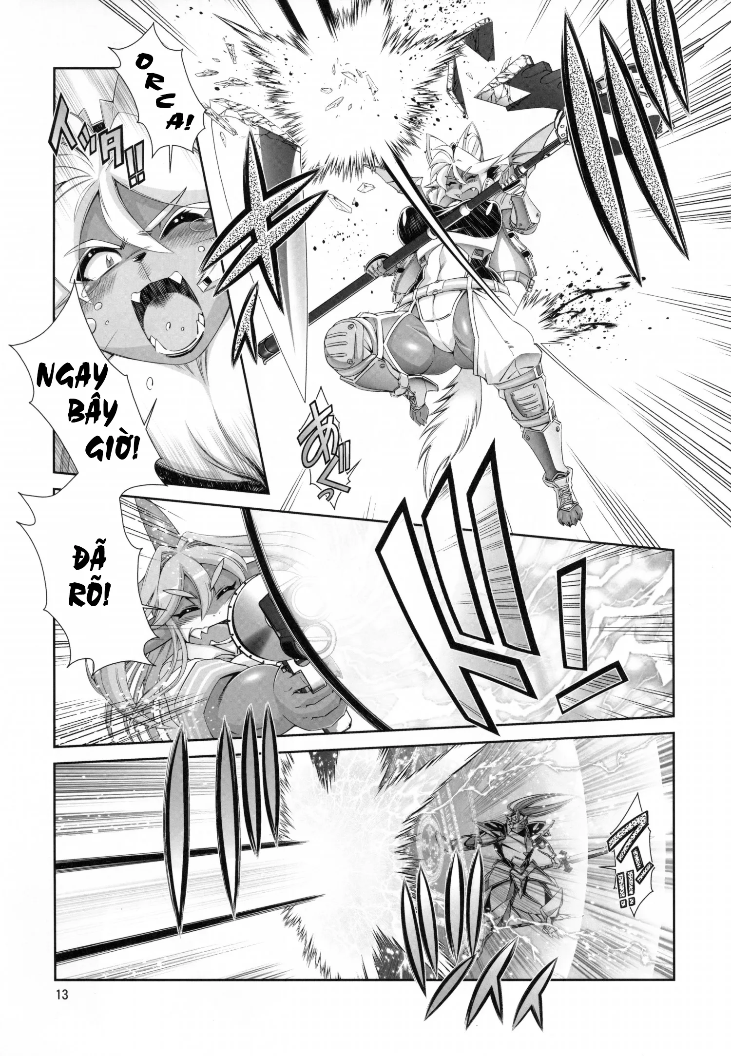 HentaiVN.net - Ảnh 12 - Mahou no Juujin Foxy Rena [Kemono of magic - Foxy Rena] - Tập 13 - Gương mặt nhà vua