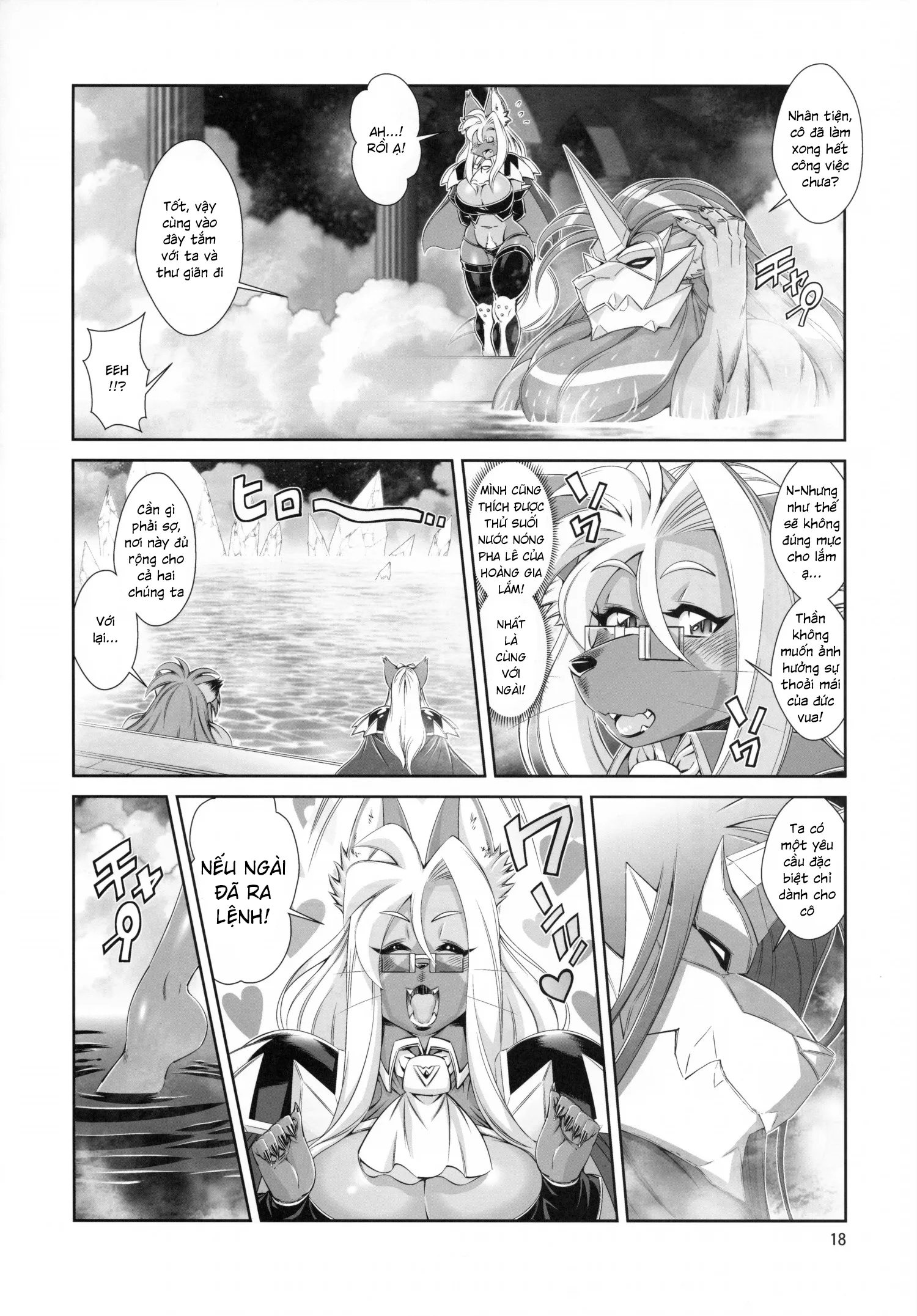 HentaiVN.net - Ảnh 17 - Mahou no Juujin Foxy Rena [Kemono of magic - Foxy Rena] - Tập 13 - Gương mặt nhà vua