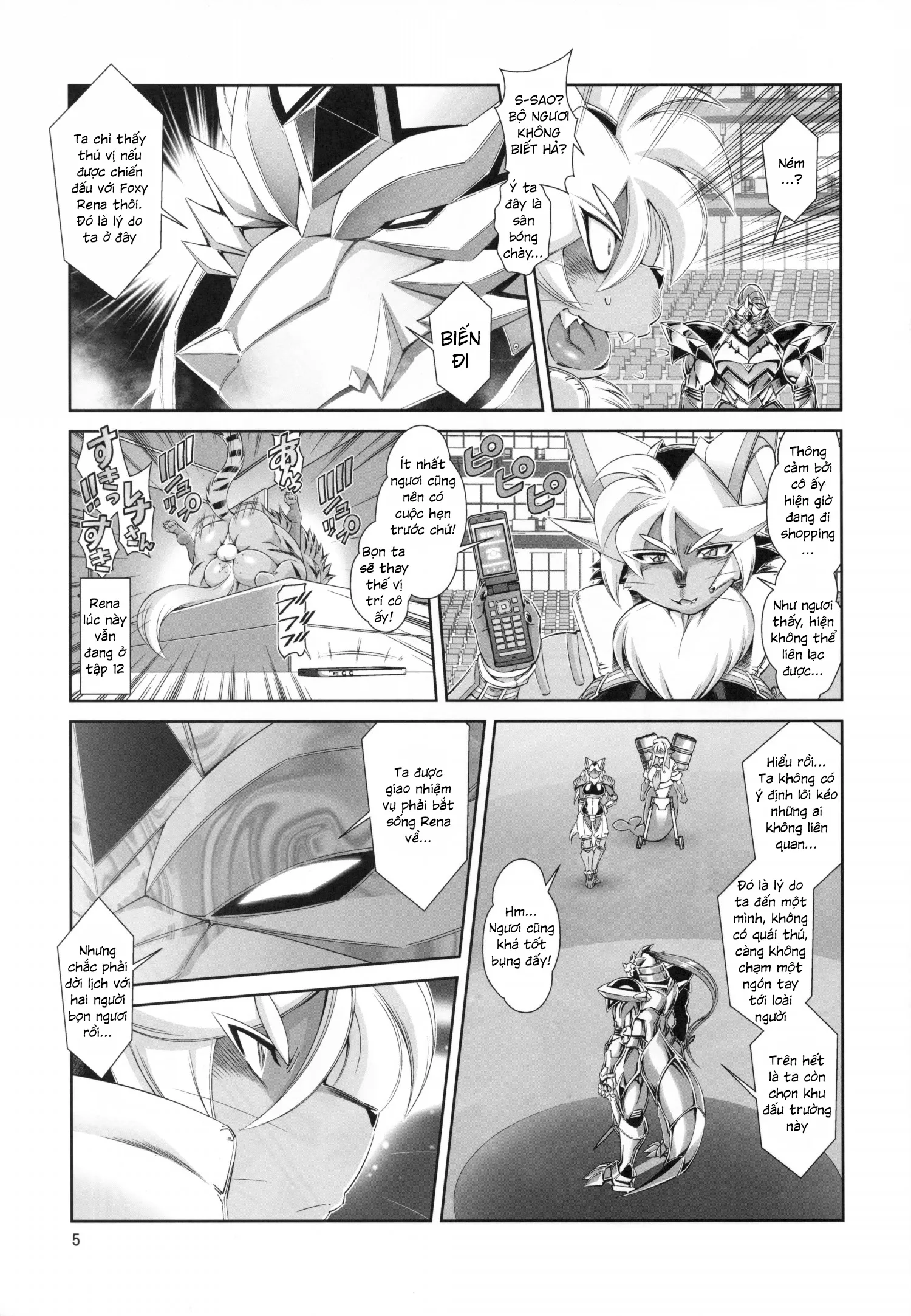 HentaiVN.net - Ảnh 5 - Mahou no Juujin Foxy Rena [Kemono of magic - Foxy Rena] - Tập 13 - Gương mặt nhà vua