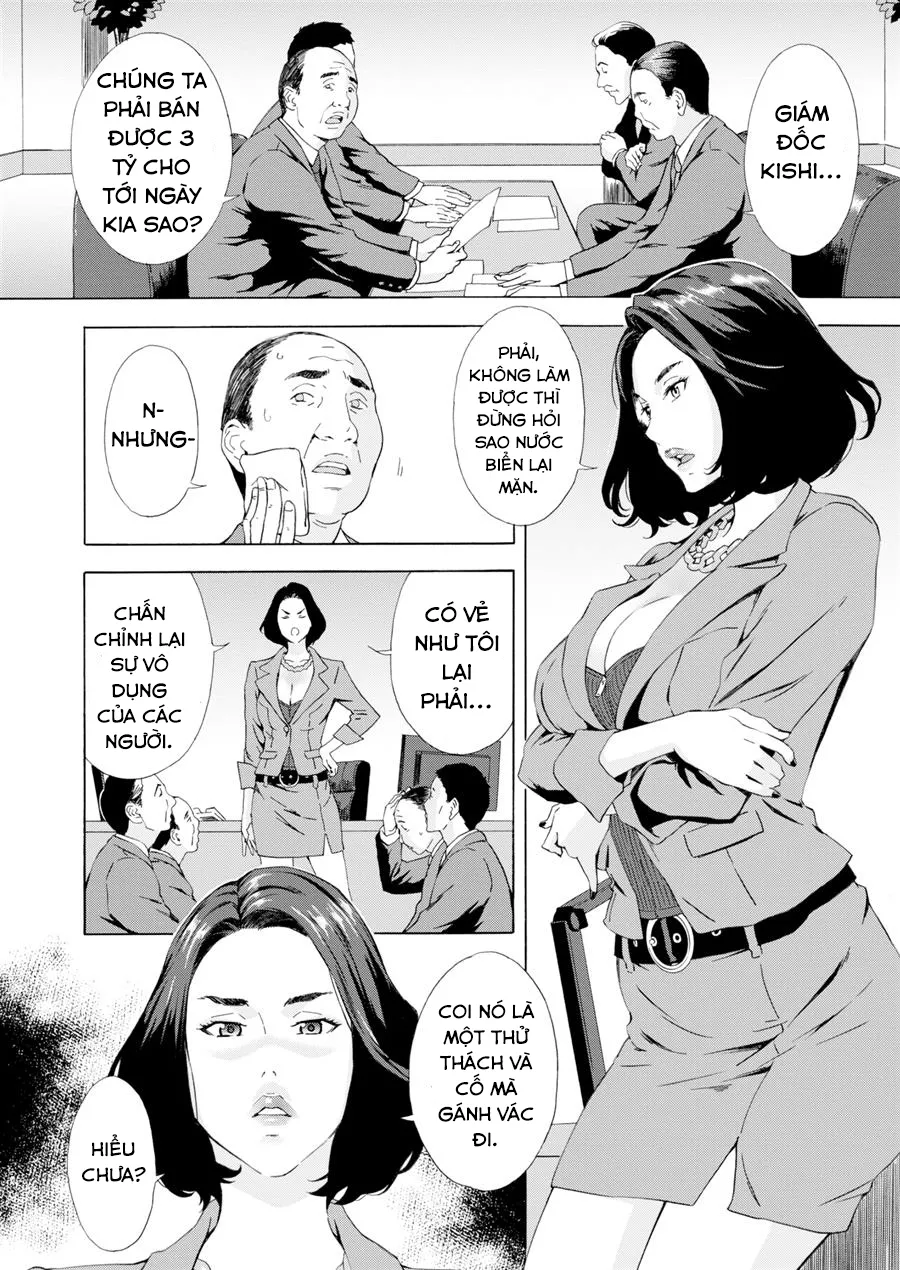 HentaiVN.net - Ảnh 3 - Managing Director Kishi Jurina's Reprimand - Oneshot