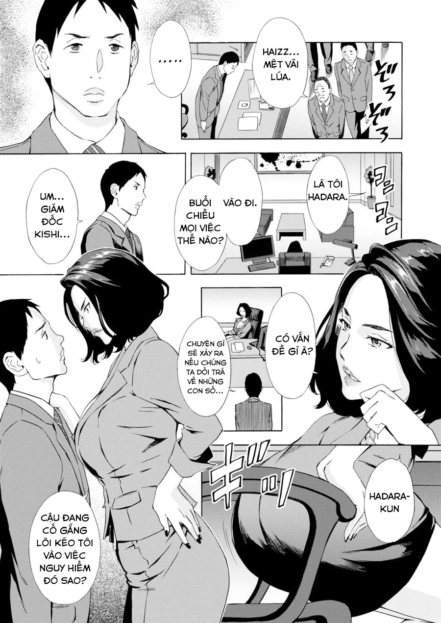 HentaiVN.net - Ảnh 4 - Managing Director Kishi Jurina's Reprimand - Oneshot