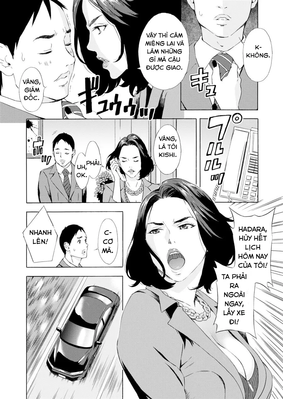 HentaiVN.net - Ảnh 5 - Managing Director Kishi Jurina's Reprimand - Oneshot