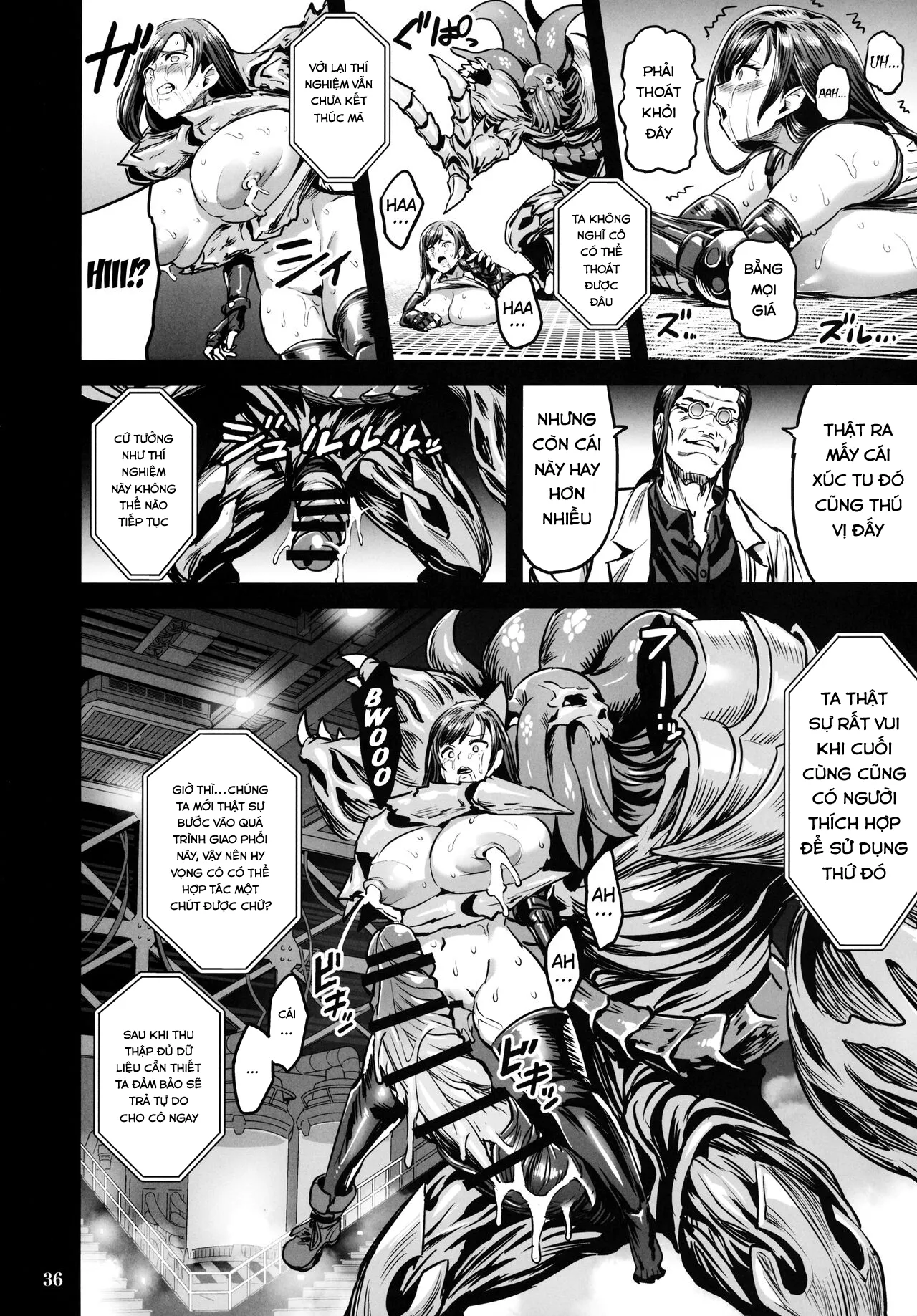 HentaiVN.net - Ảnh 34 - Deka Chichi Terrorist no Kousei Kouhai Jikken (Final Fantasy VII) - Oneshot