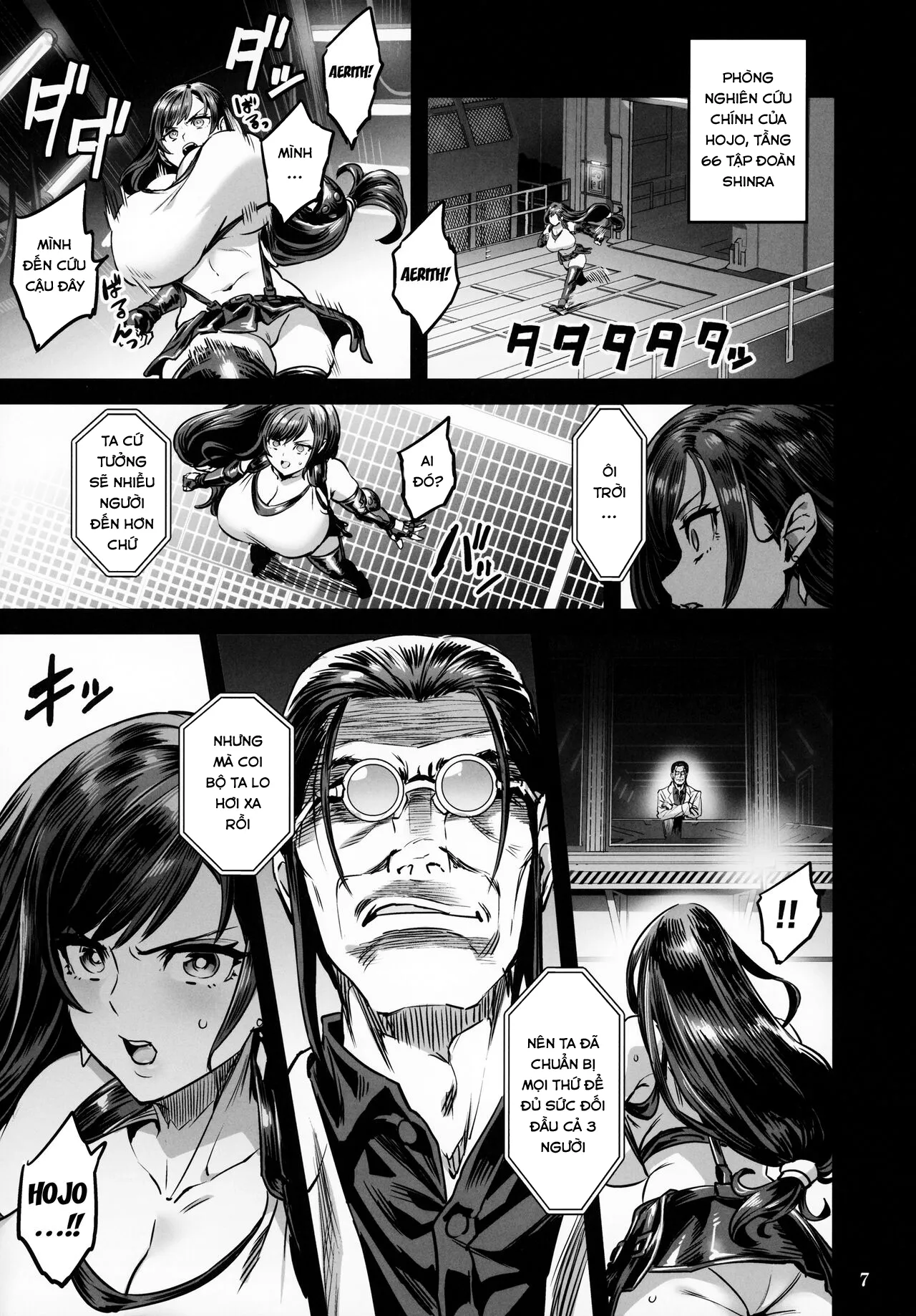 HentaiVN.net - Ảnh 5 - Deka Chichi Terrorist no Kousei Kouhai Jikken (Final Fantasy VII) - Oneshot