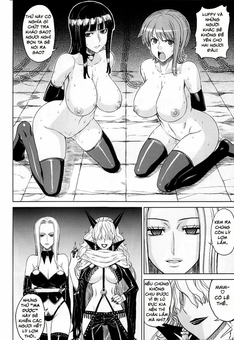 HentaiVN.net - Ảnh 6 - MEROMERO GIRLS 2 MUGIWARA GIRLS SIDE (One Piece) - Oneshot