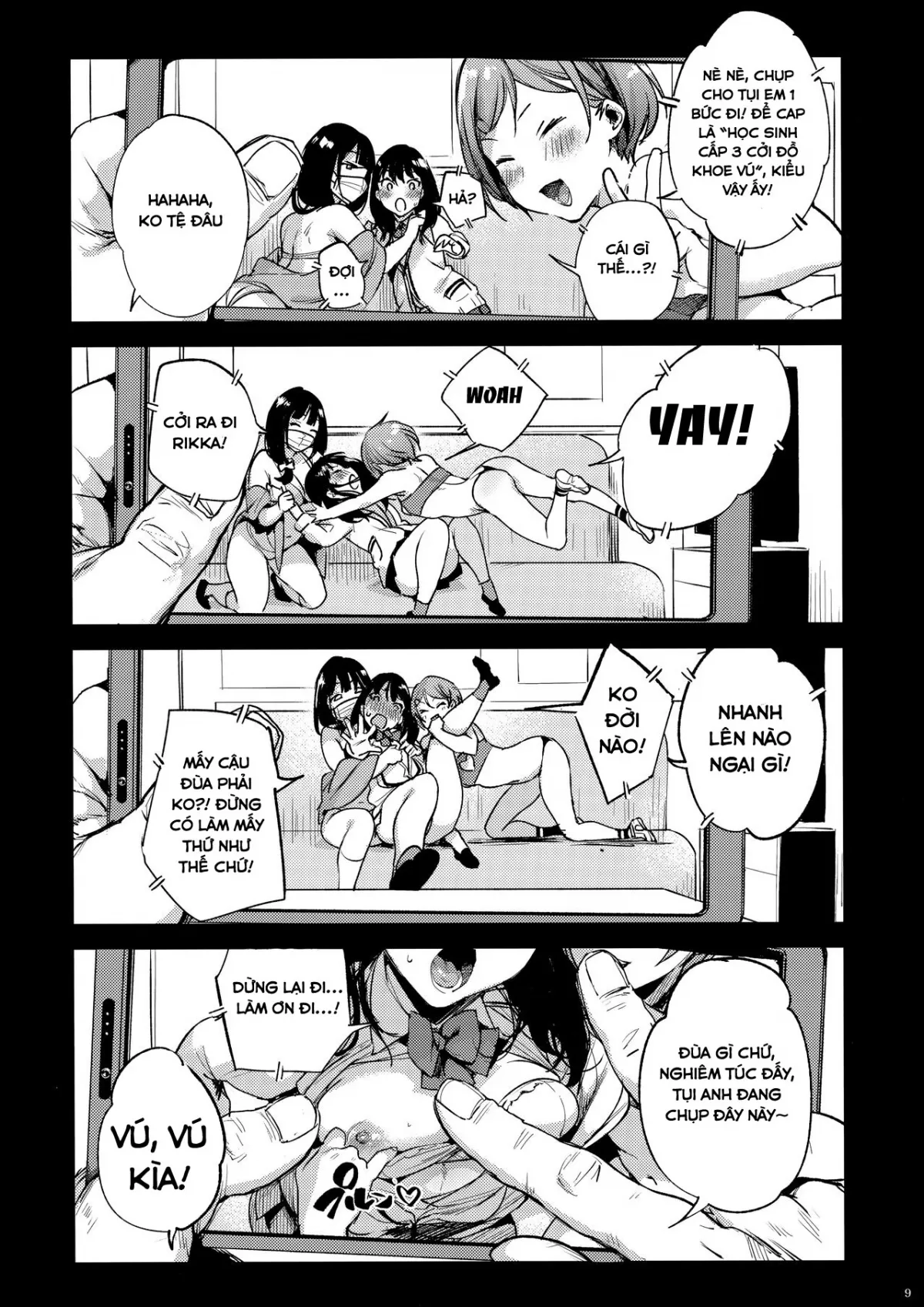 HentaiVN.net - Ảnh 8 - Rikka ChaAaAAaAAAaaAn!! (SSSS.Gridman) - Oneshot