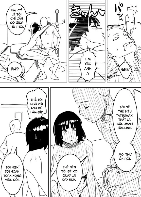 HentaiVN.net - Ảnh 18 - Đấm phát chết luôn! (One-Punch Man) [No Panties Woman] - Oneshot: Cô em không mang quần